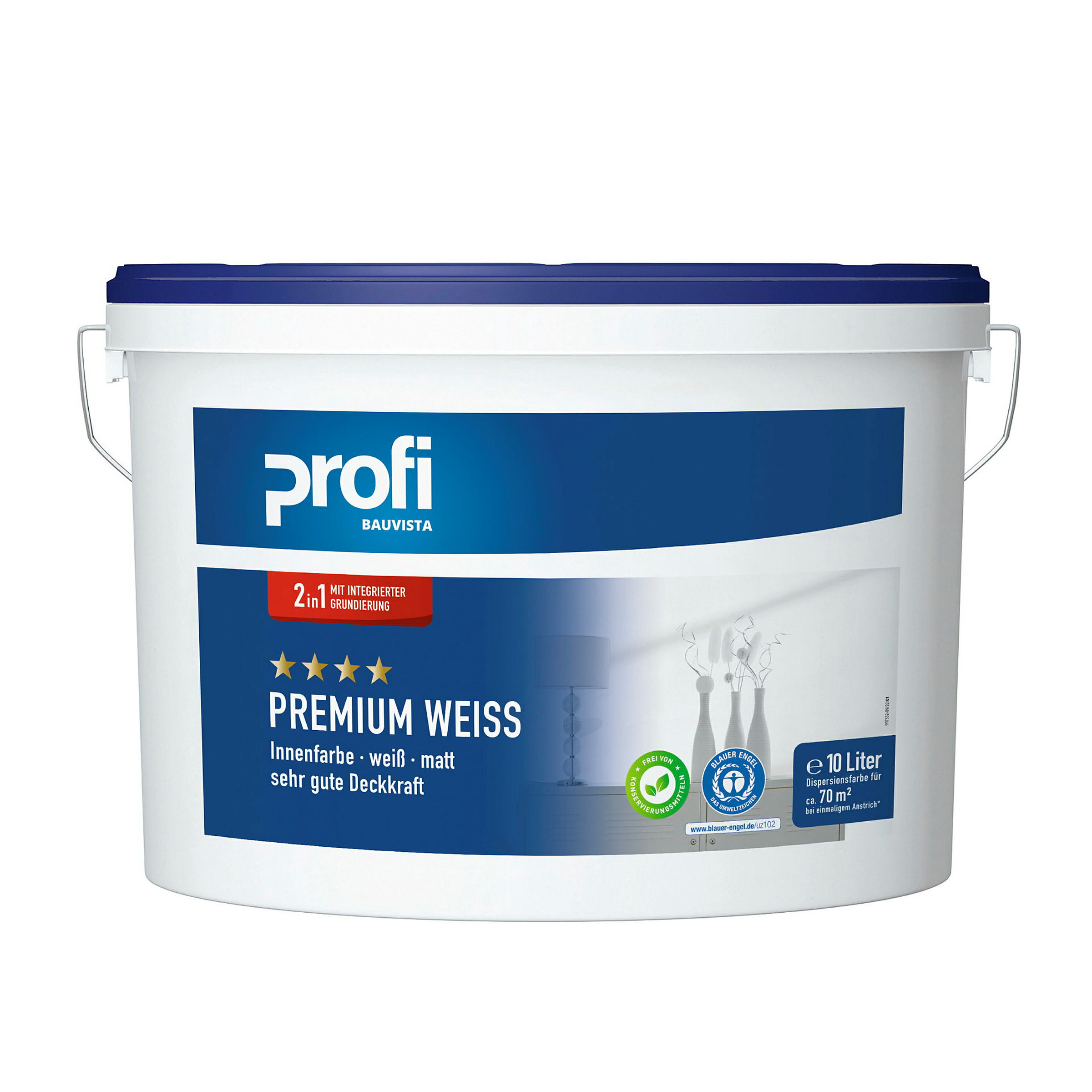 PROFI Premium Weiss 10 L