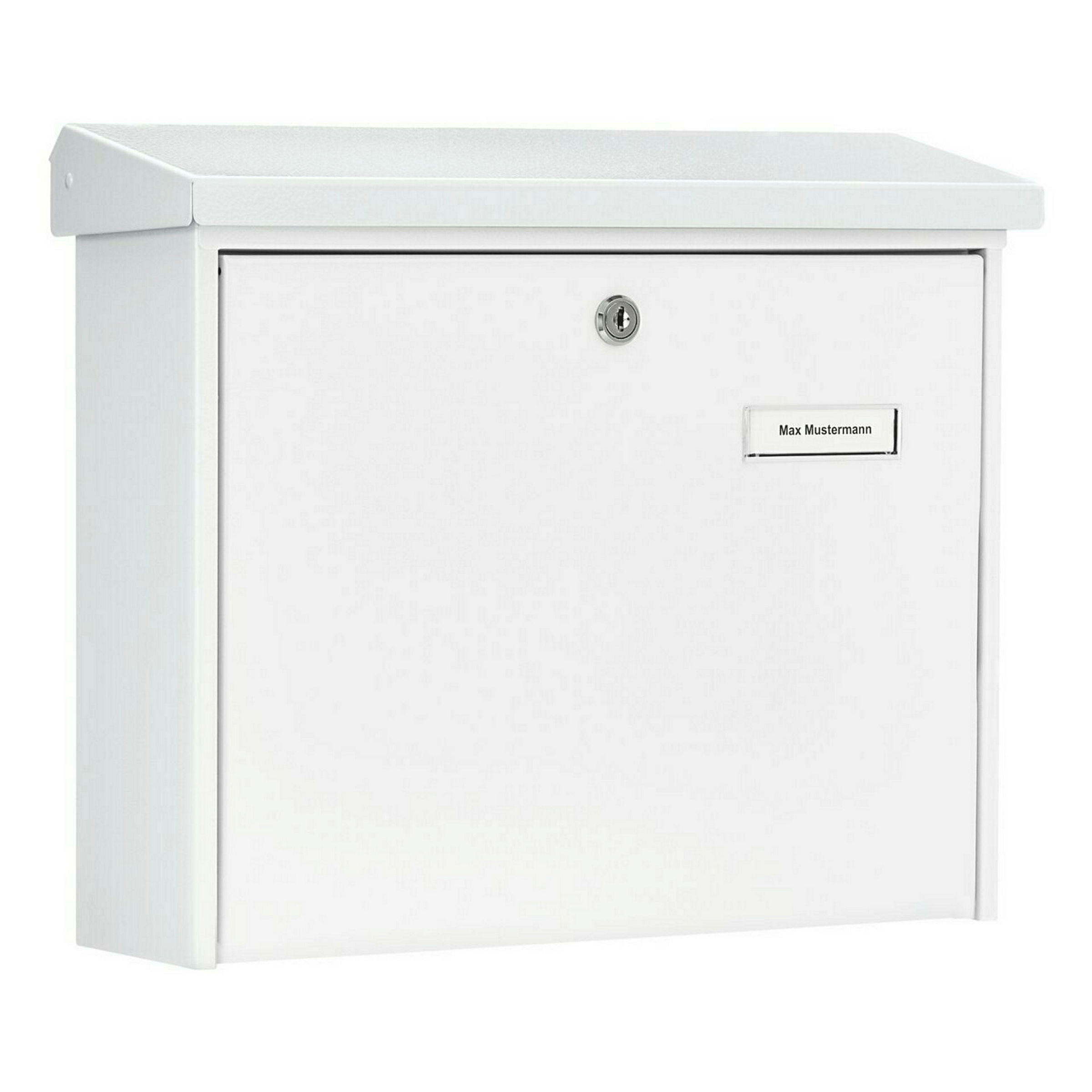 Briefkasten Stahl-lackiert Journal 5867 W weiss
