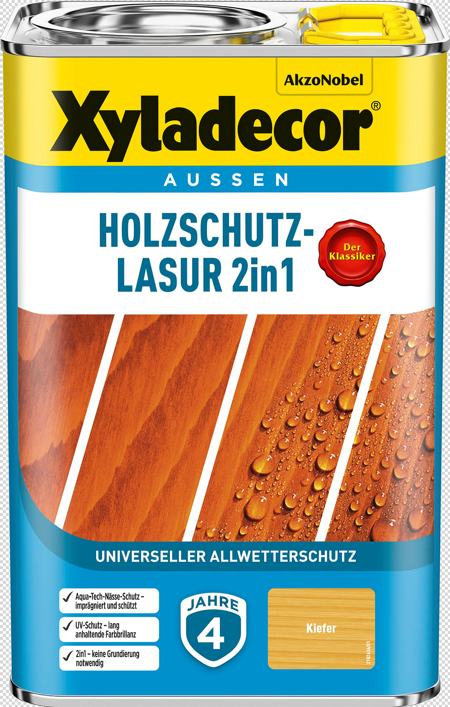 Holzschutz-Lasur 2in1