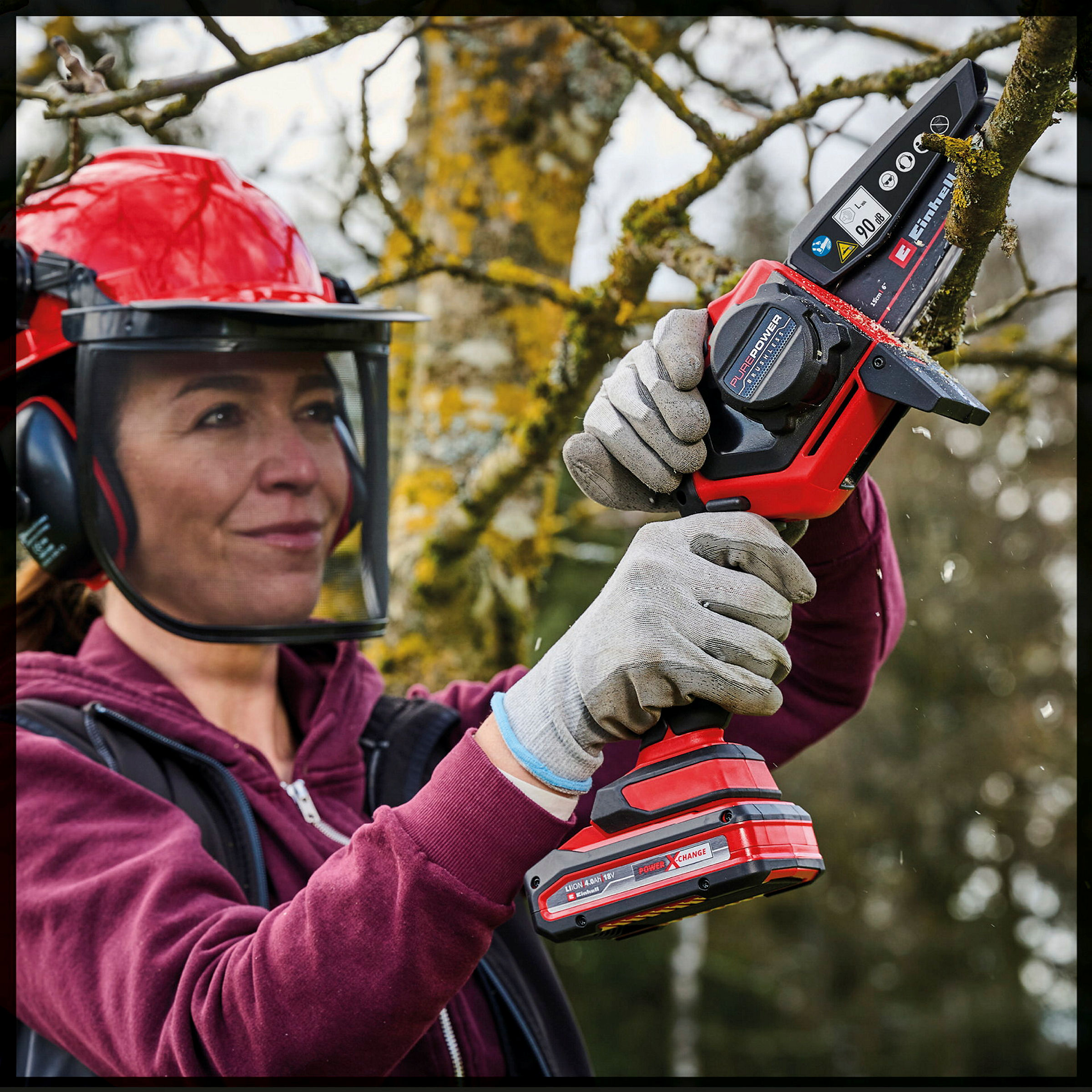 Einhell Expert GE-PS 18/15 Li BL-Solo Akku-Astkettensäge