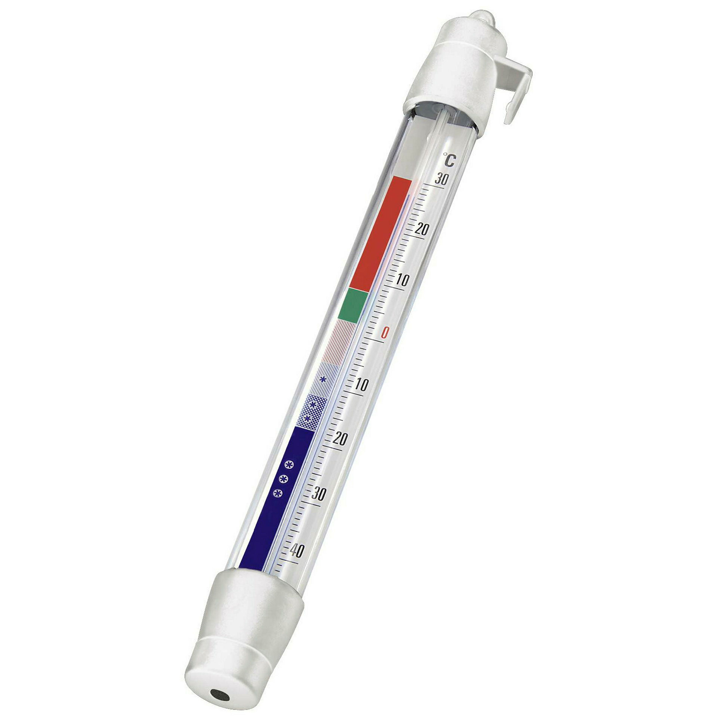 Xavax Analoges Thermometer für Kühlschrank, Gefrierschrank und Kühltruhe