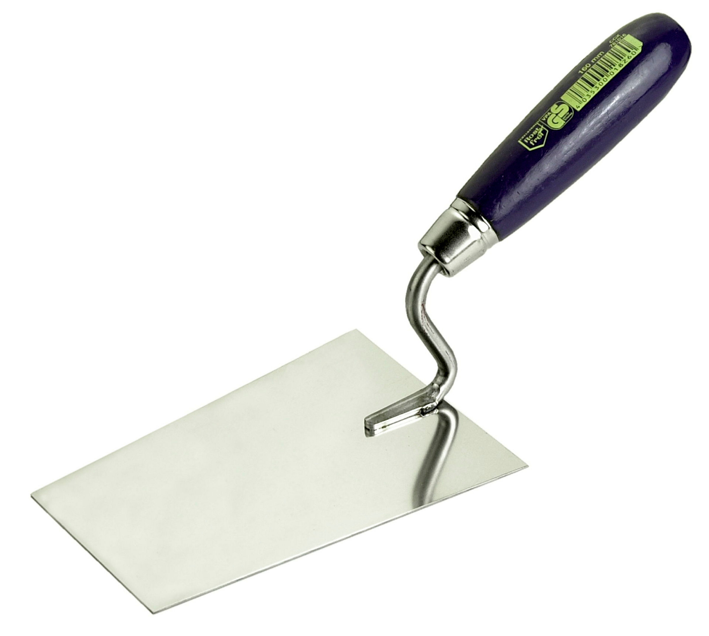 Eckige Kelle 160mm S-Hals rf.