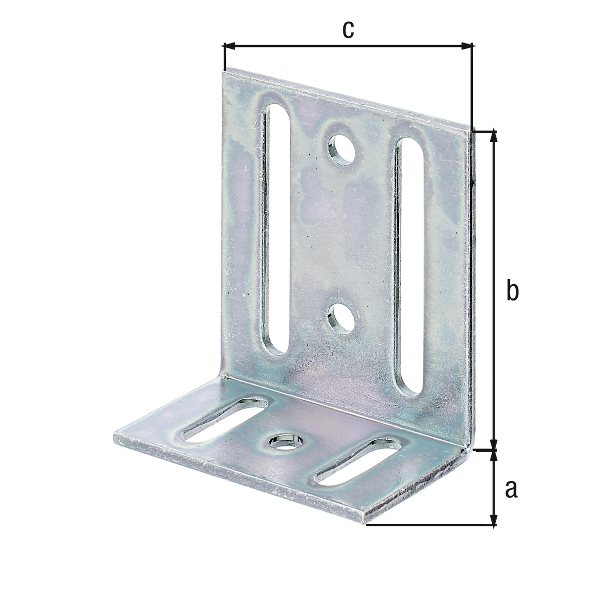 Verstellwinkel 40x77x65 verzinkt