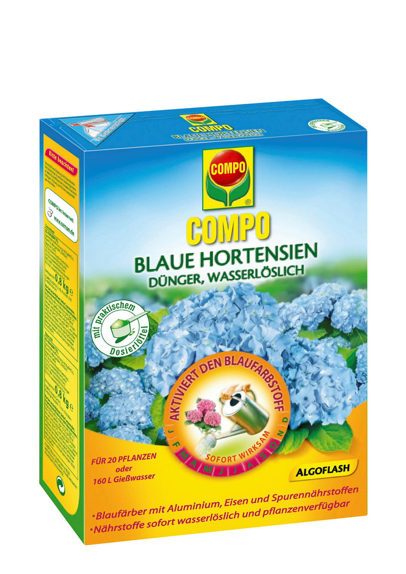 COMPO Blaue Hortensien800 g