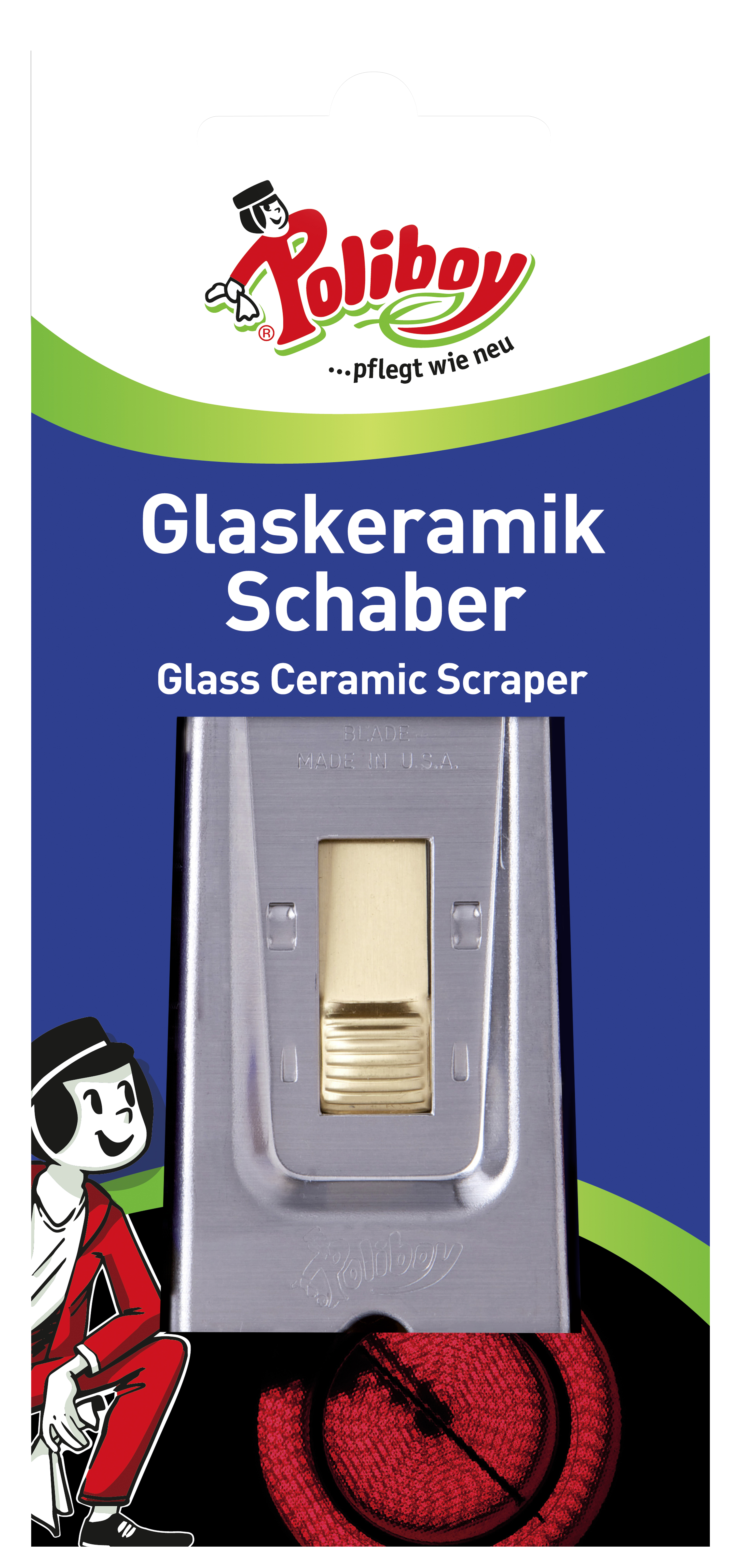 Glaskeramik Schaber