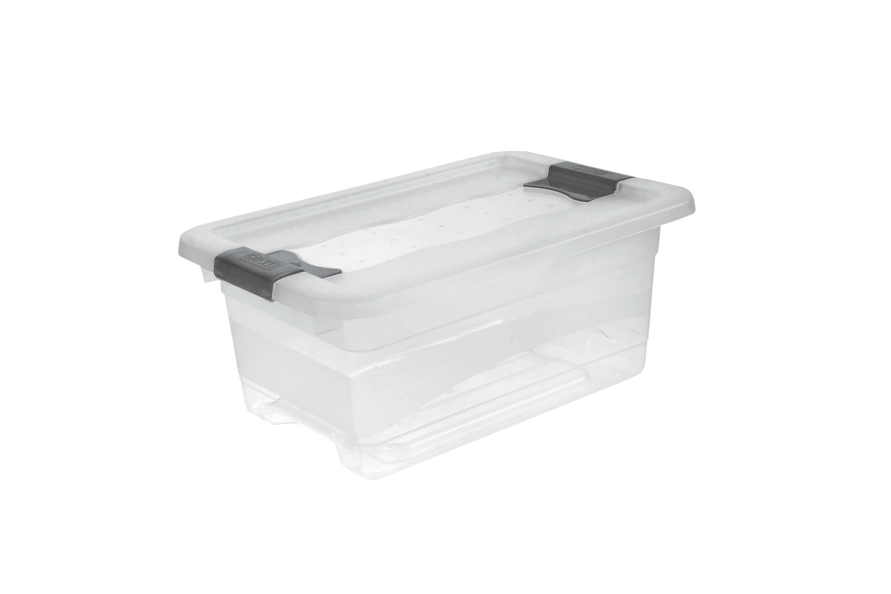keeeper Aufbewahrungsbox, 29,5 x 19,5 x 12,5 cm, 4 l, Cornelia, Transparent
