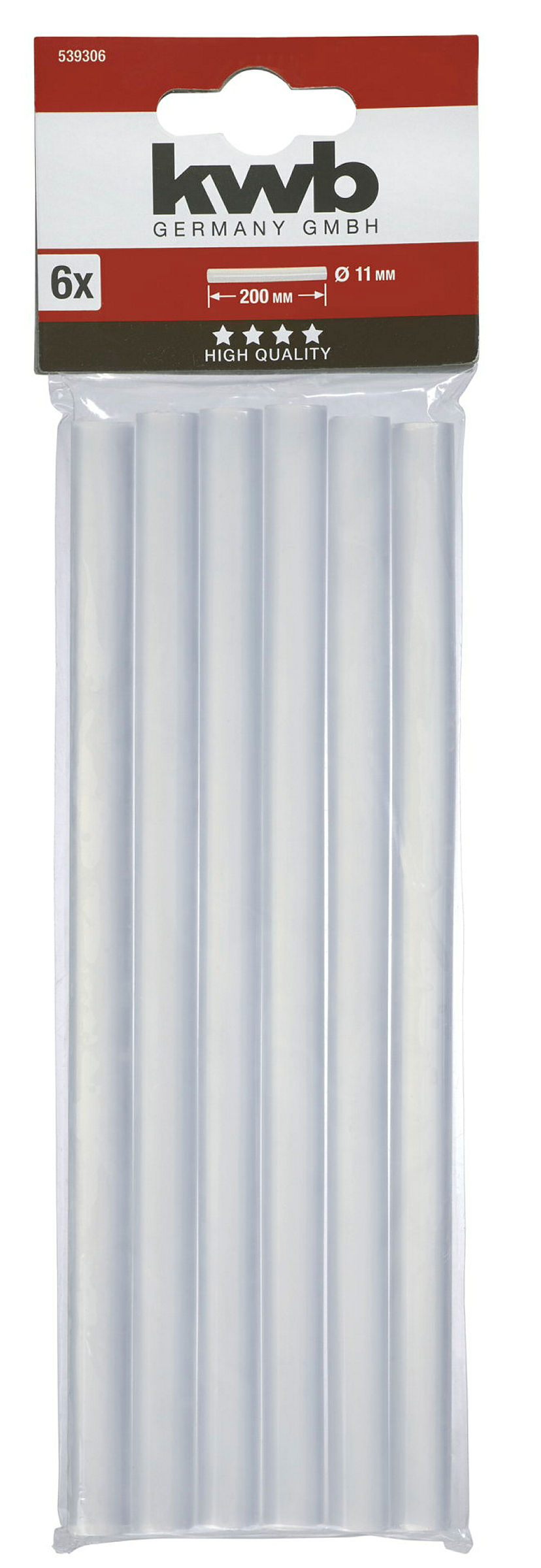 Klebesticks, Ø 11 mm x 200 mm, 6 Stk.