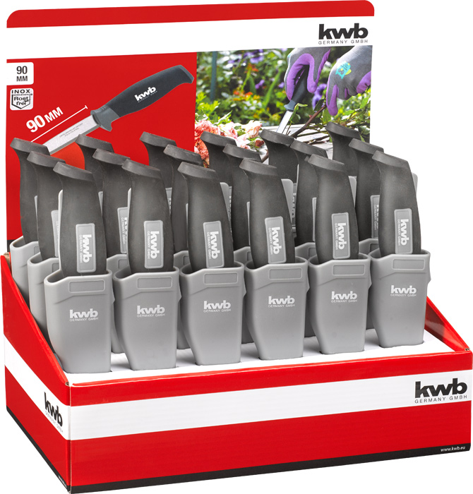 Outdoor-und Gartenmesser mit Köcher