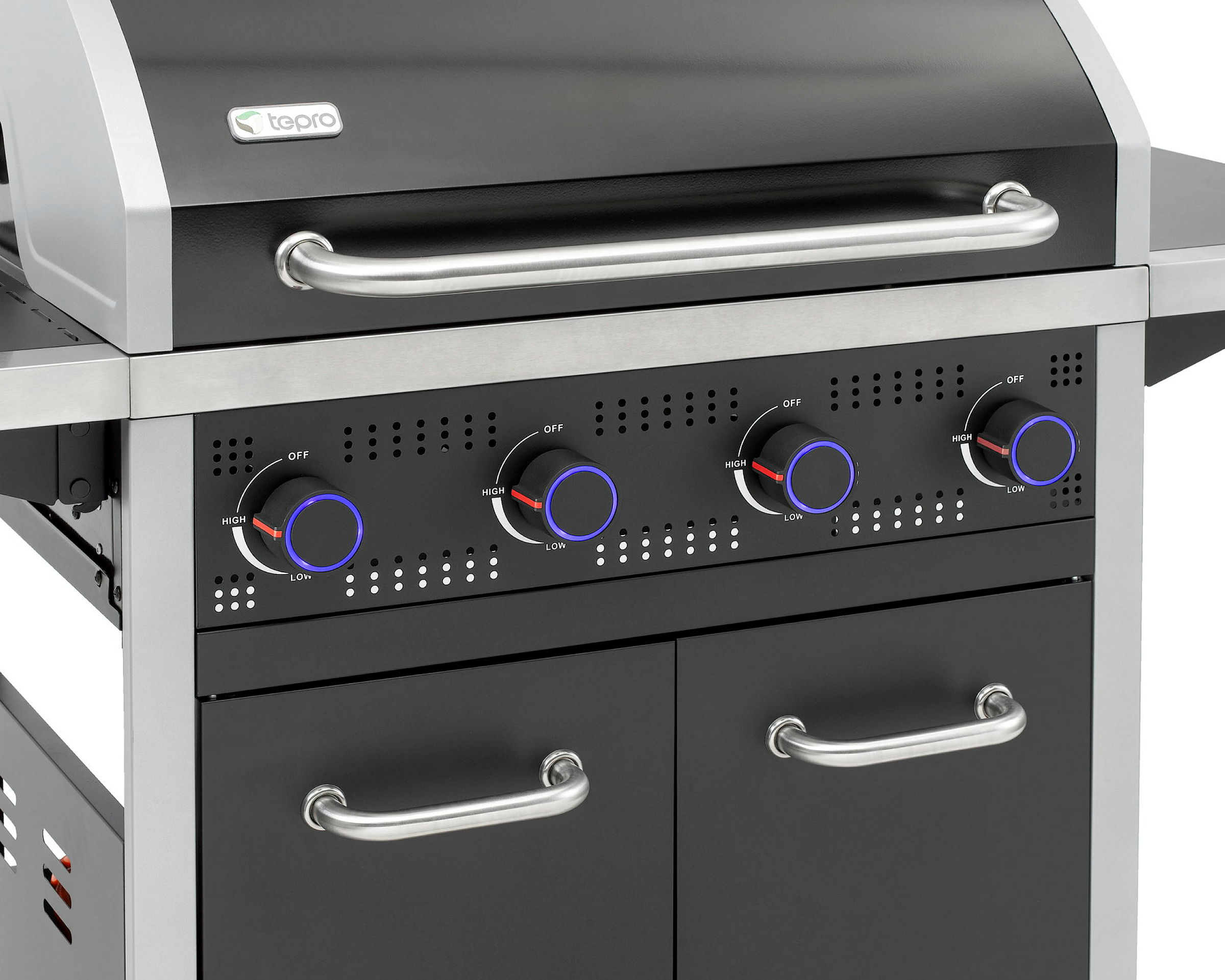 Grillgenuss in Perfektion mit dem tepro Gasgrill Seattle 4 mit 4 einzeln re