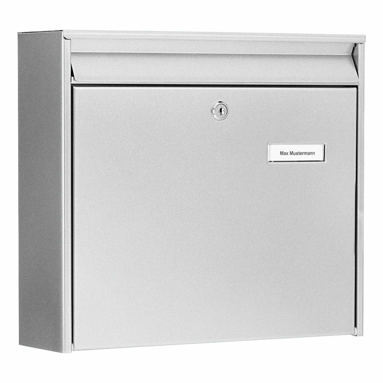 Briefkasten Stahl-lackiert Mail 5877 Si silber