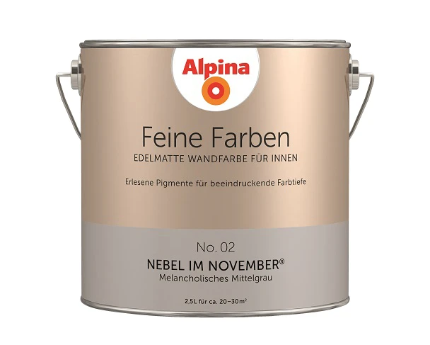 Alpina Feine Farben 2,5 L Nebel im November