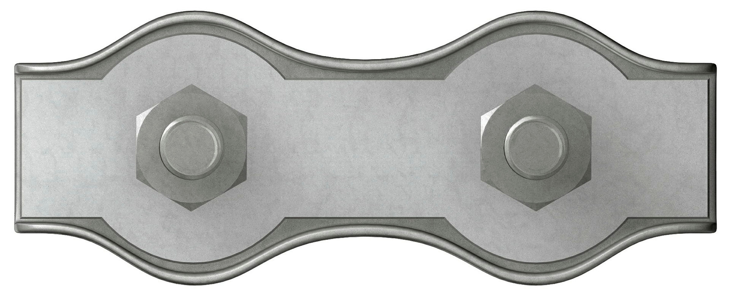 Duplex Drahtseilklemme (SB-Box) für 3 mm Seil
