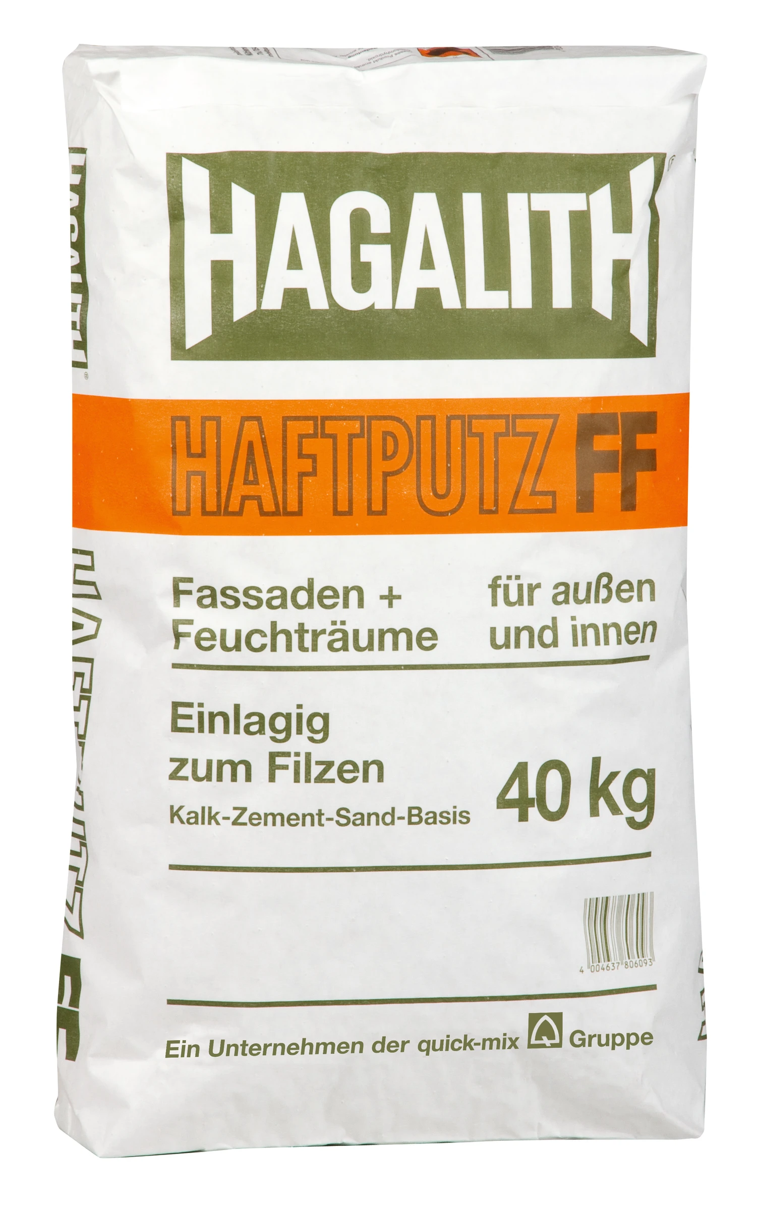 quick-mix Hagalith Haftputz FF 40 kg