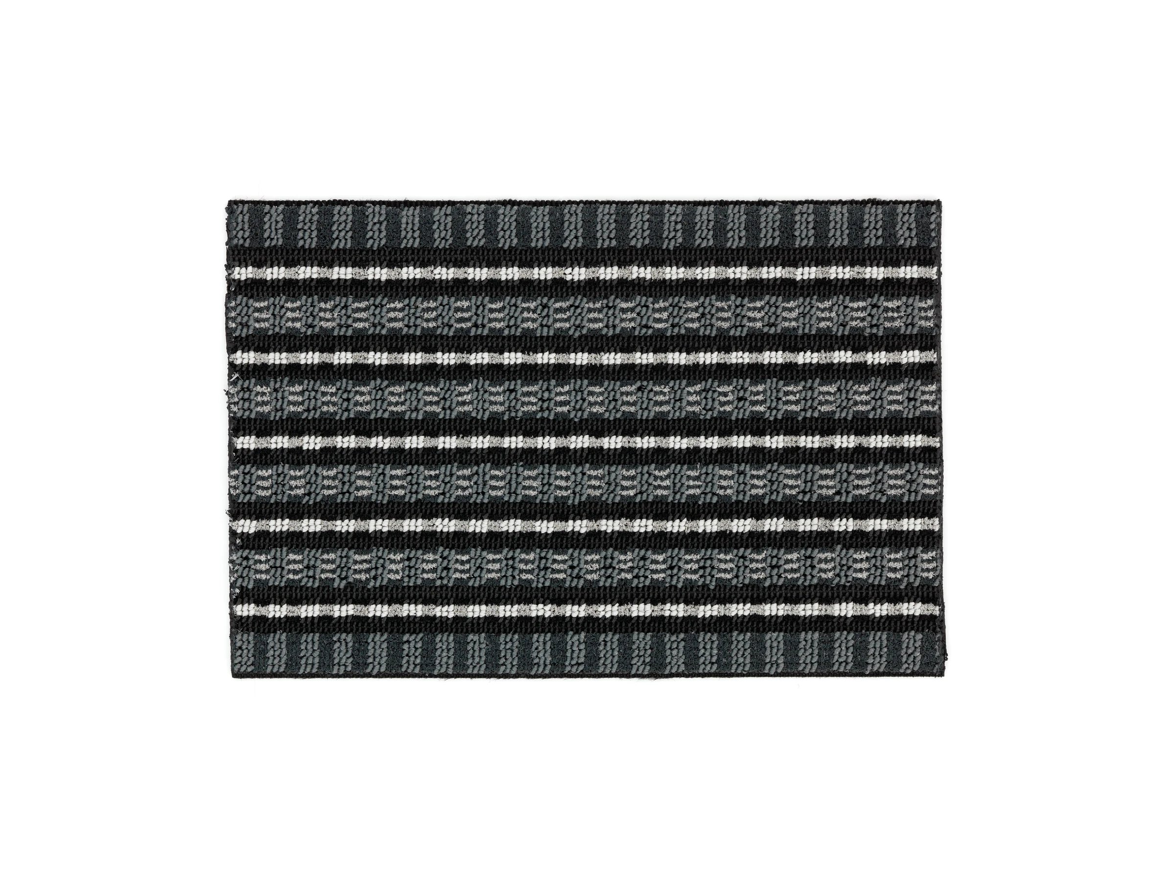 Poly Brush 40x60cm C.041 schwarz/silber
