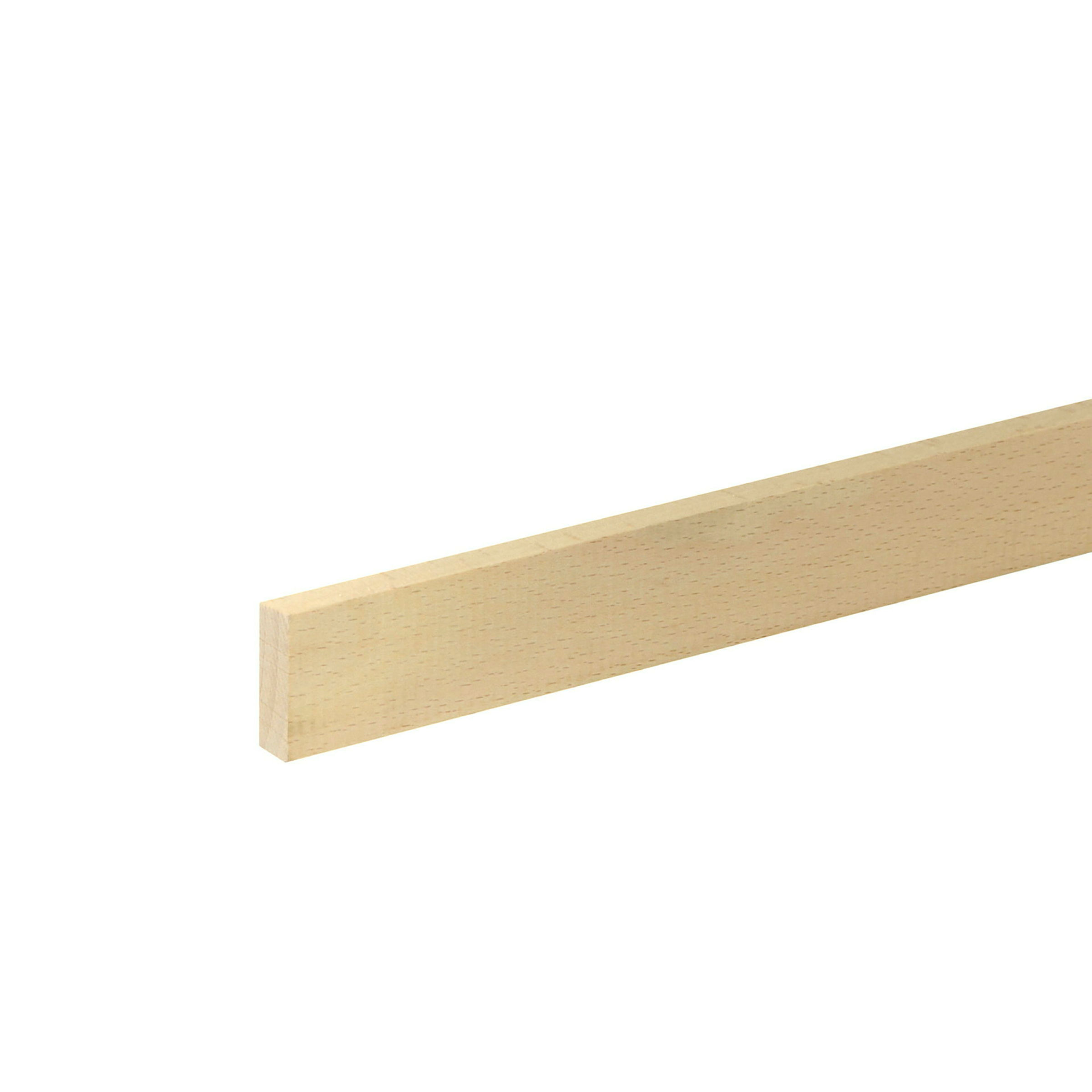 Rechteckleiste Buche 10x29x2100mm roh