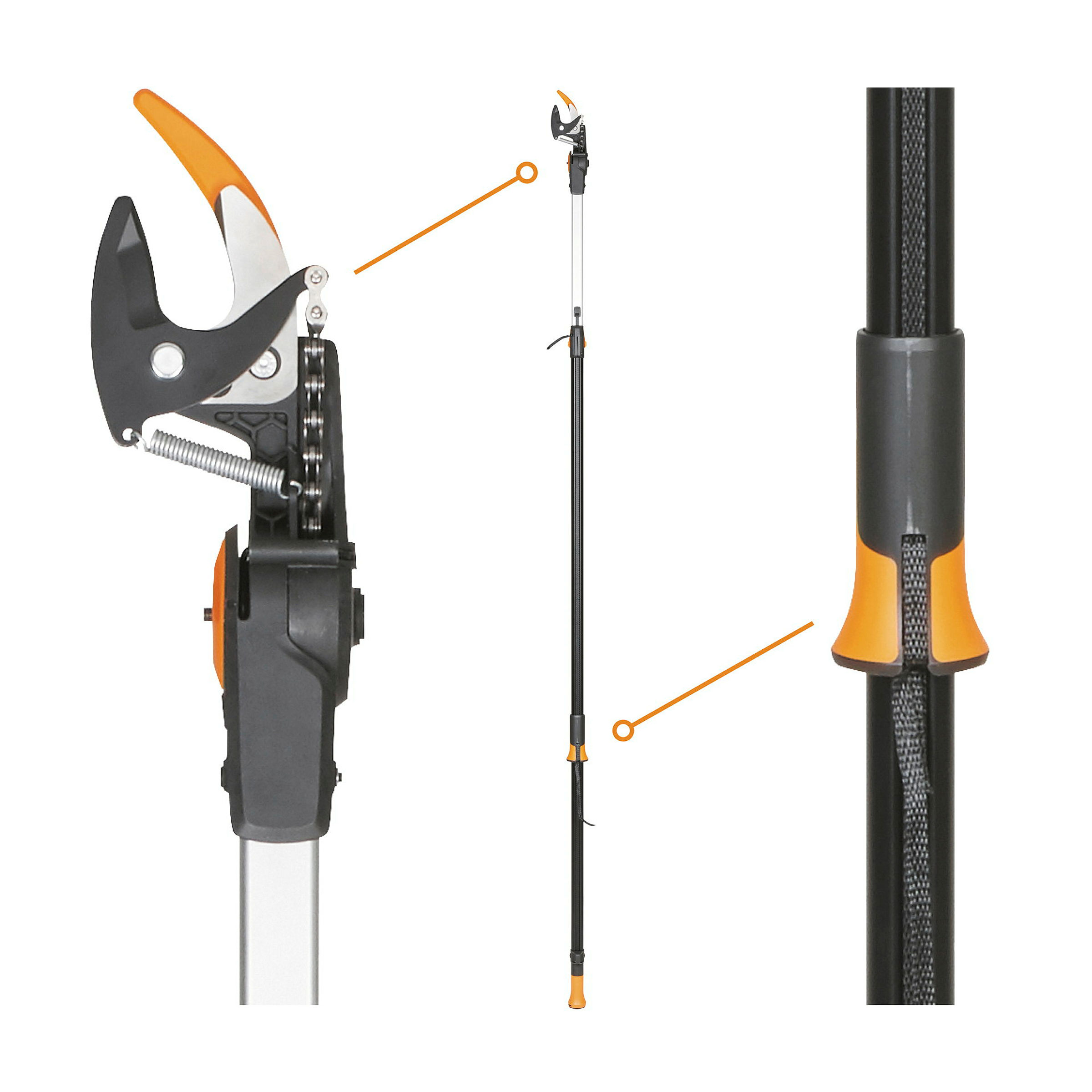 Fiskars Teleskop-Schneidgiraffe UPX86+