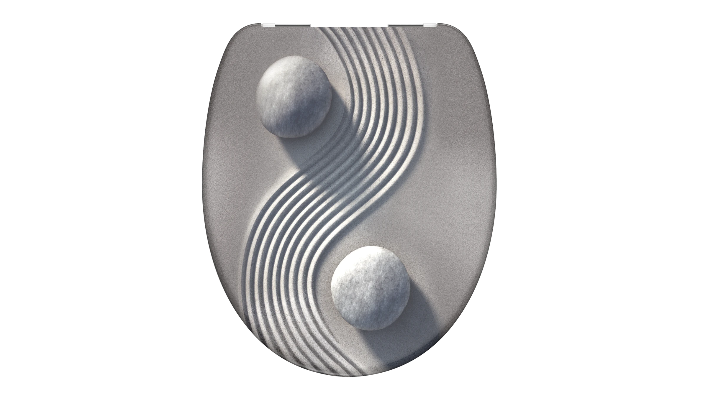 Duroplast WC-Sitz YING&YANG, mit Absenkautomatik