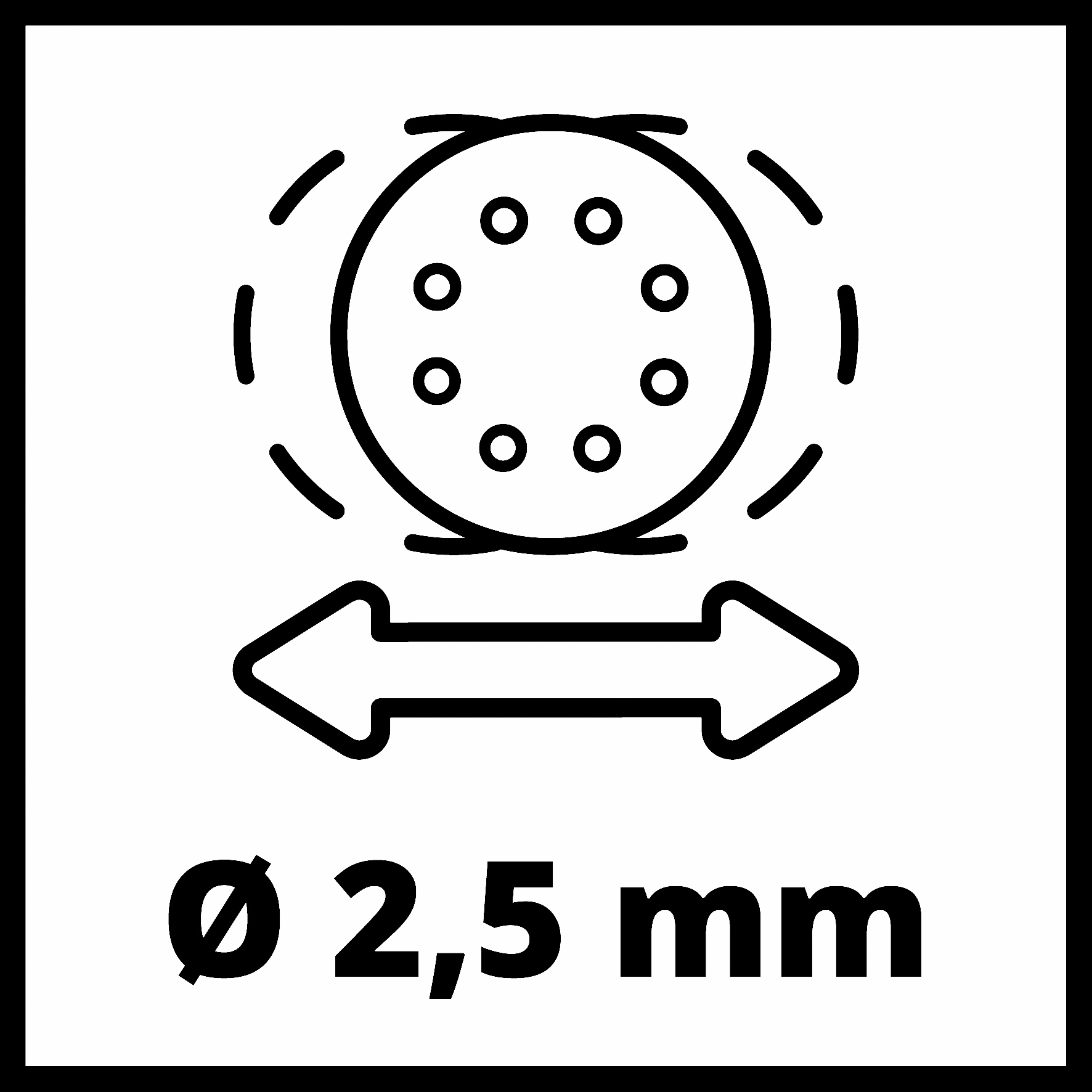 Einhell Classic TC-RS 425 E Exzenterschleifer