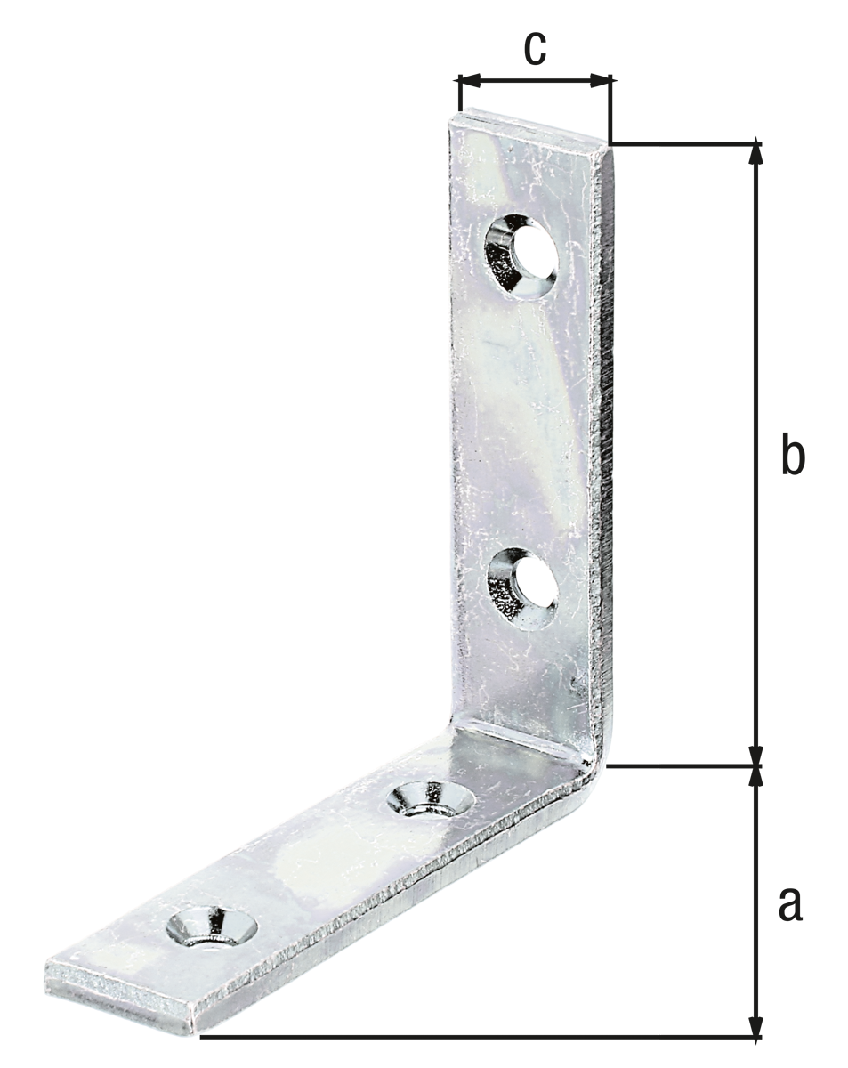 Winkel, extra stark 80x80x20 mm, vz-disp