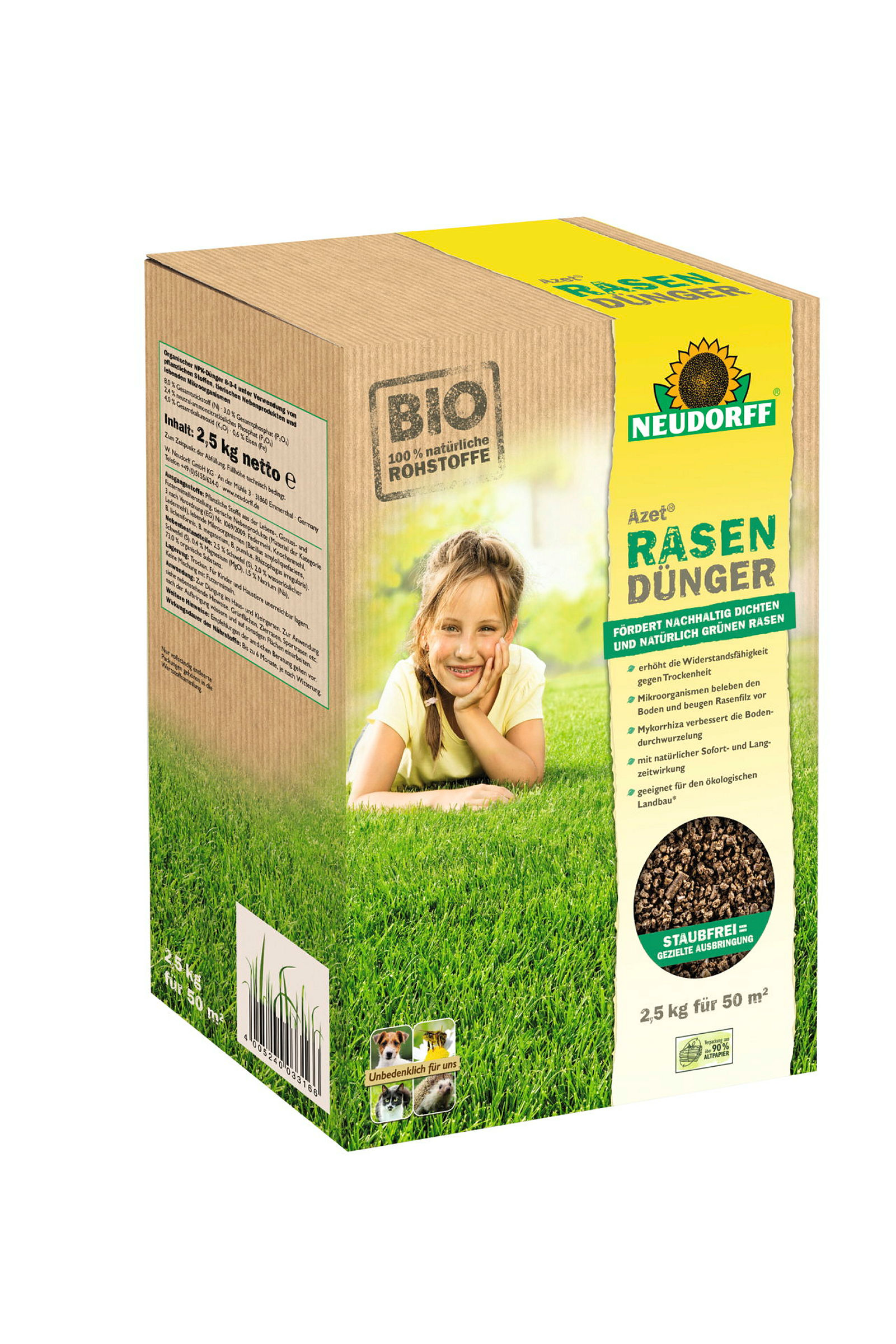 Neudorff Azet RasenDünger2,5 kg