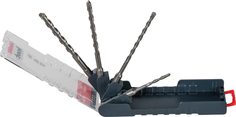 SDS plus Hammerbohrersatz, 4-tlg.