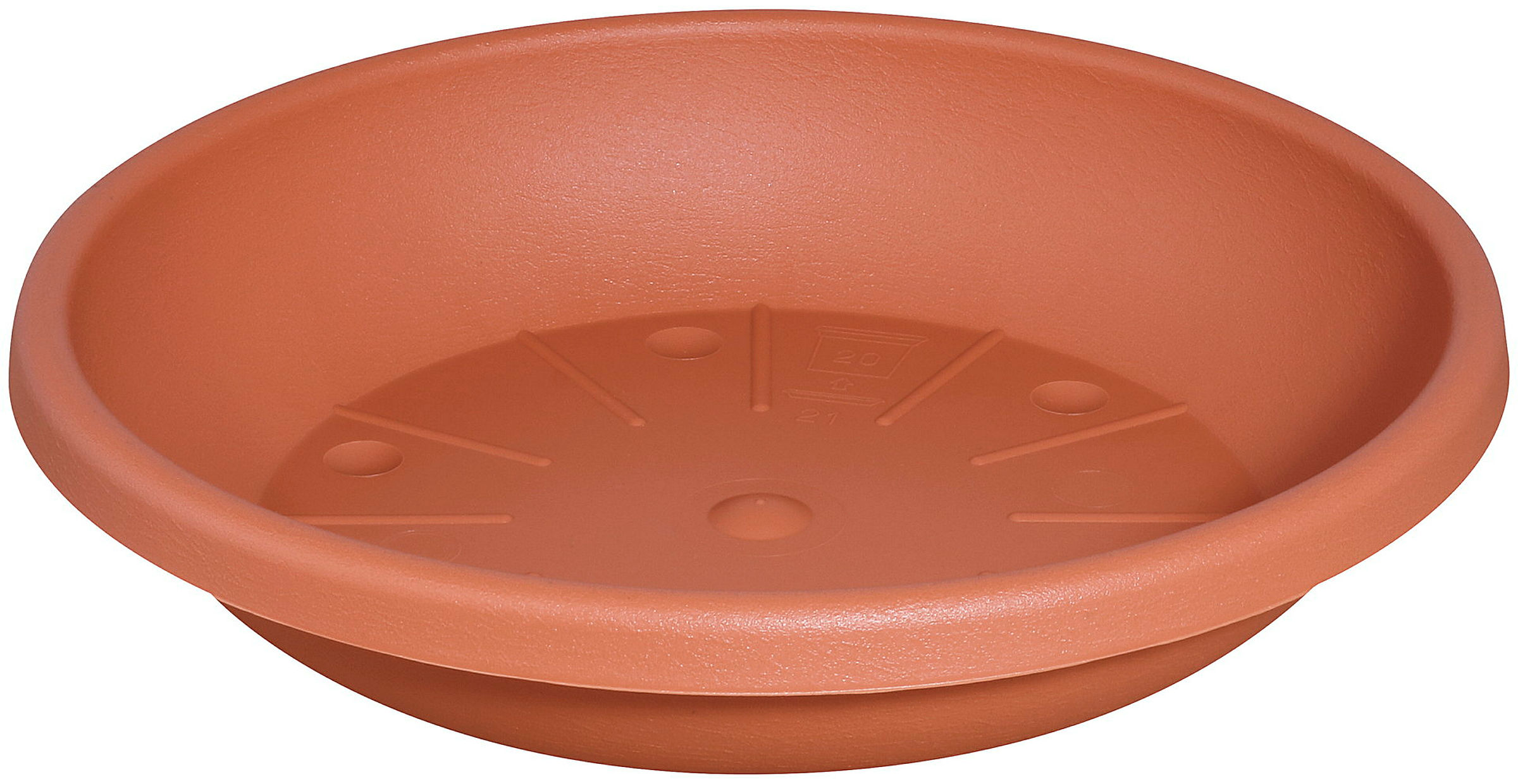Untersetzer Cylindro 21 cm terracotta