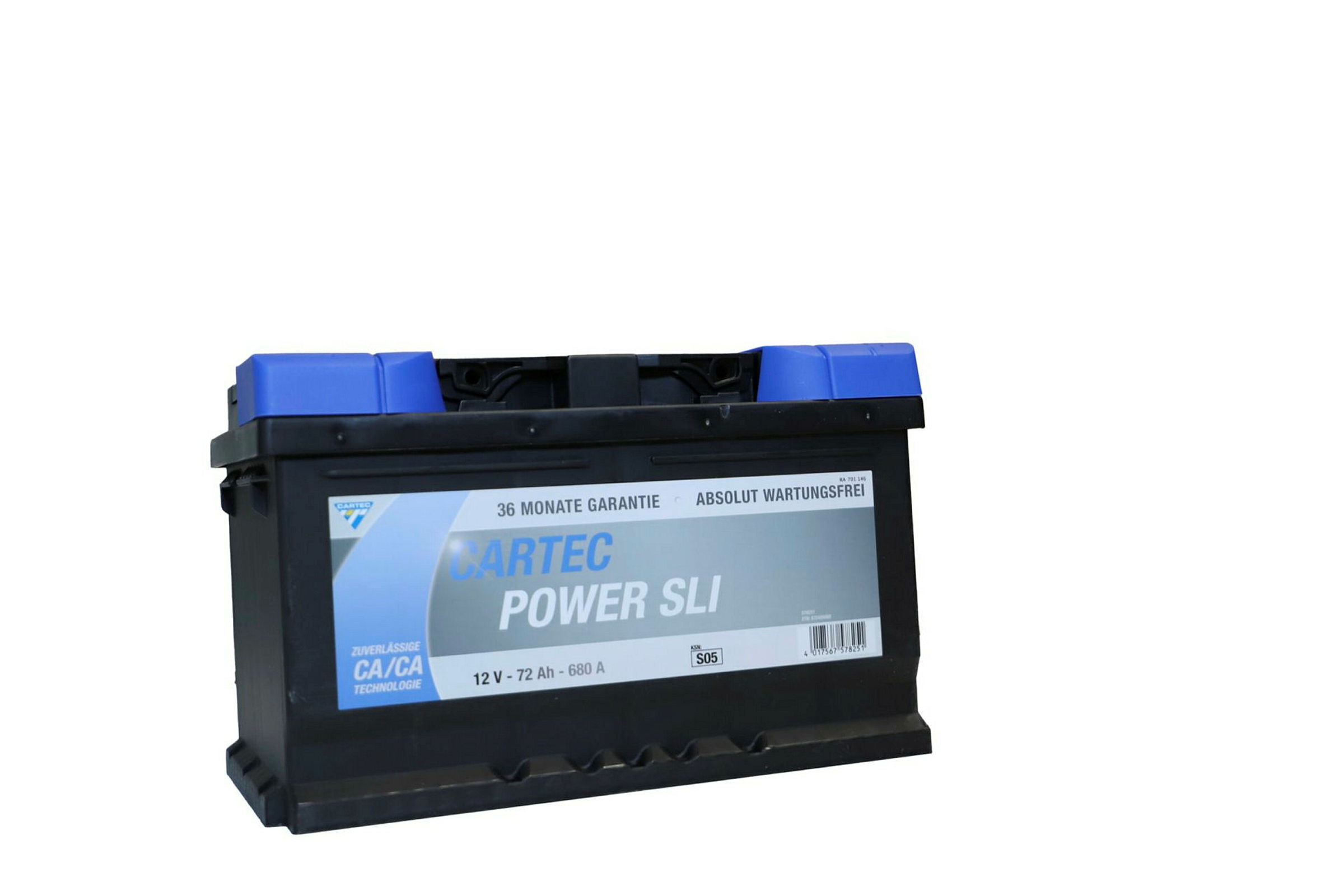 POWER SLI Starterbatterie 72 AH / 680 A