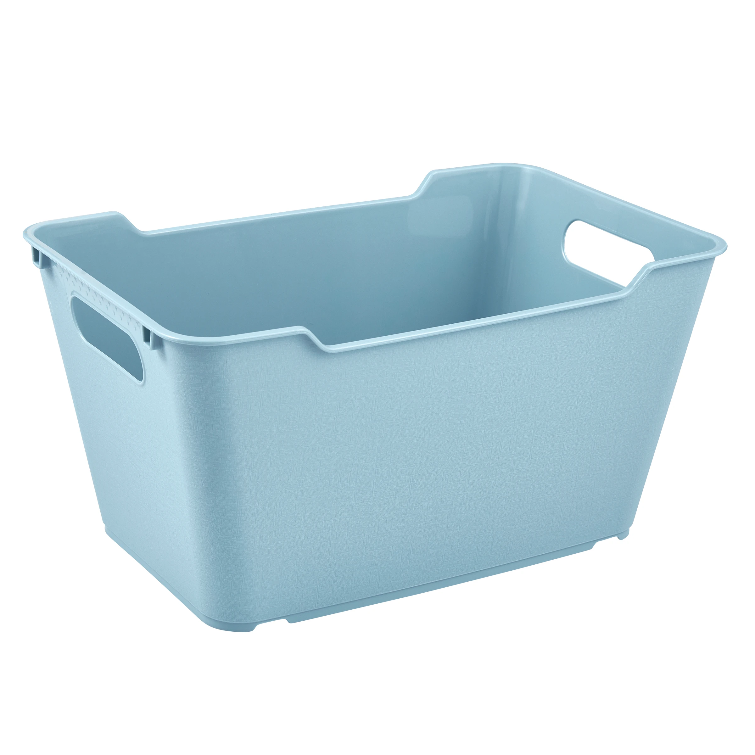 keeeper Aufbewahrungsbox, Strukturierte Oberfläche, 6 l, Lotta, Blau