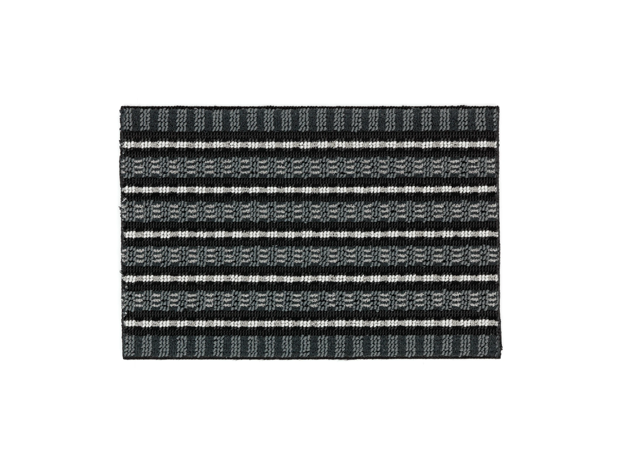 Poly Brush 40x60cm C.041 schwarz/silber