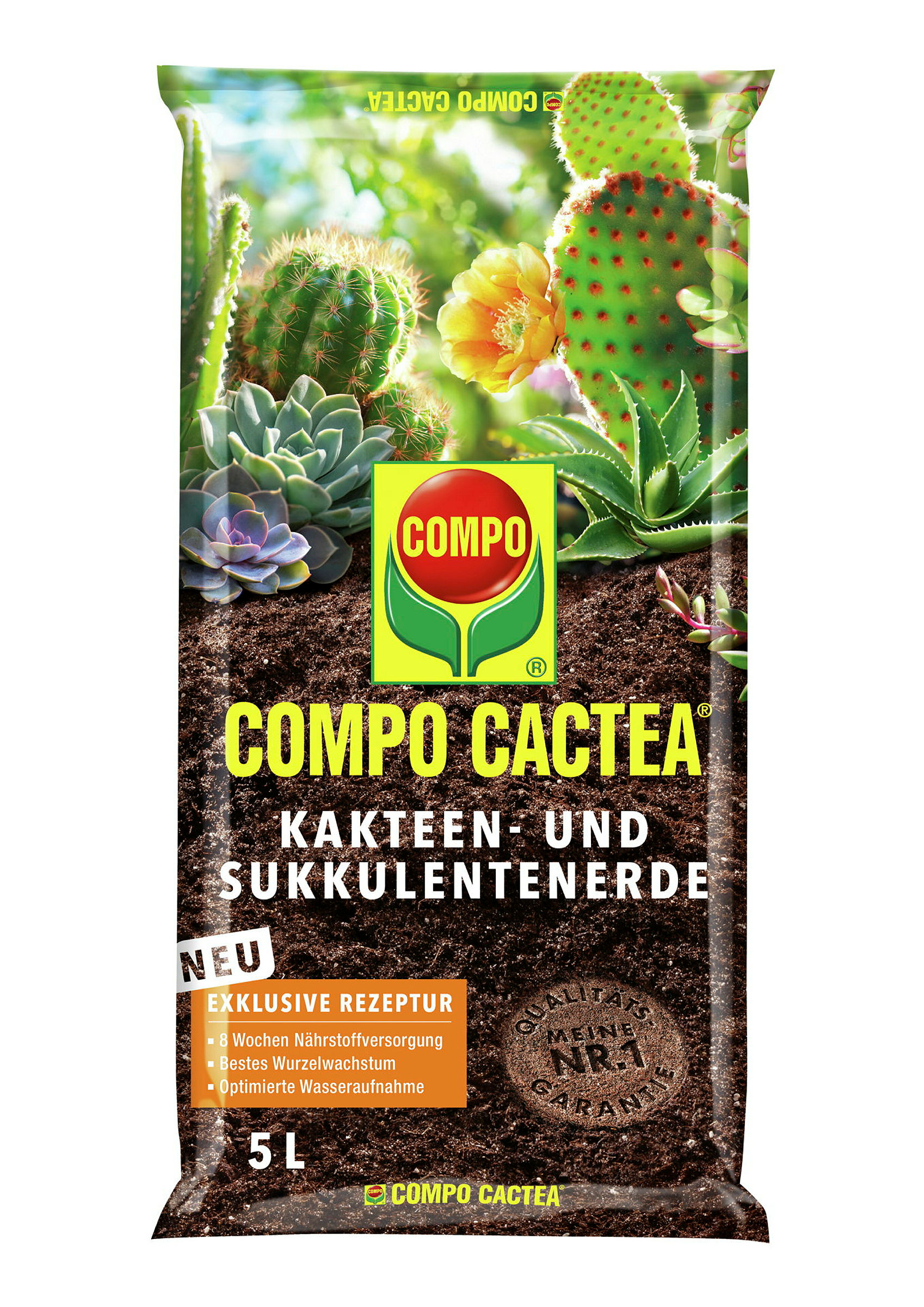 COMPO CACTEA® Kakteen- und Sukkulentenerde 5 L