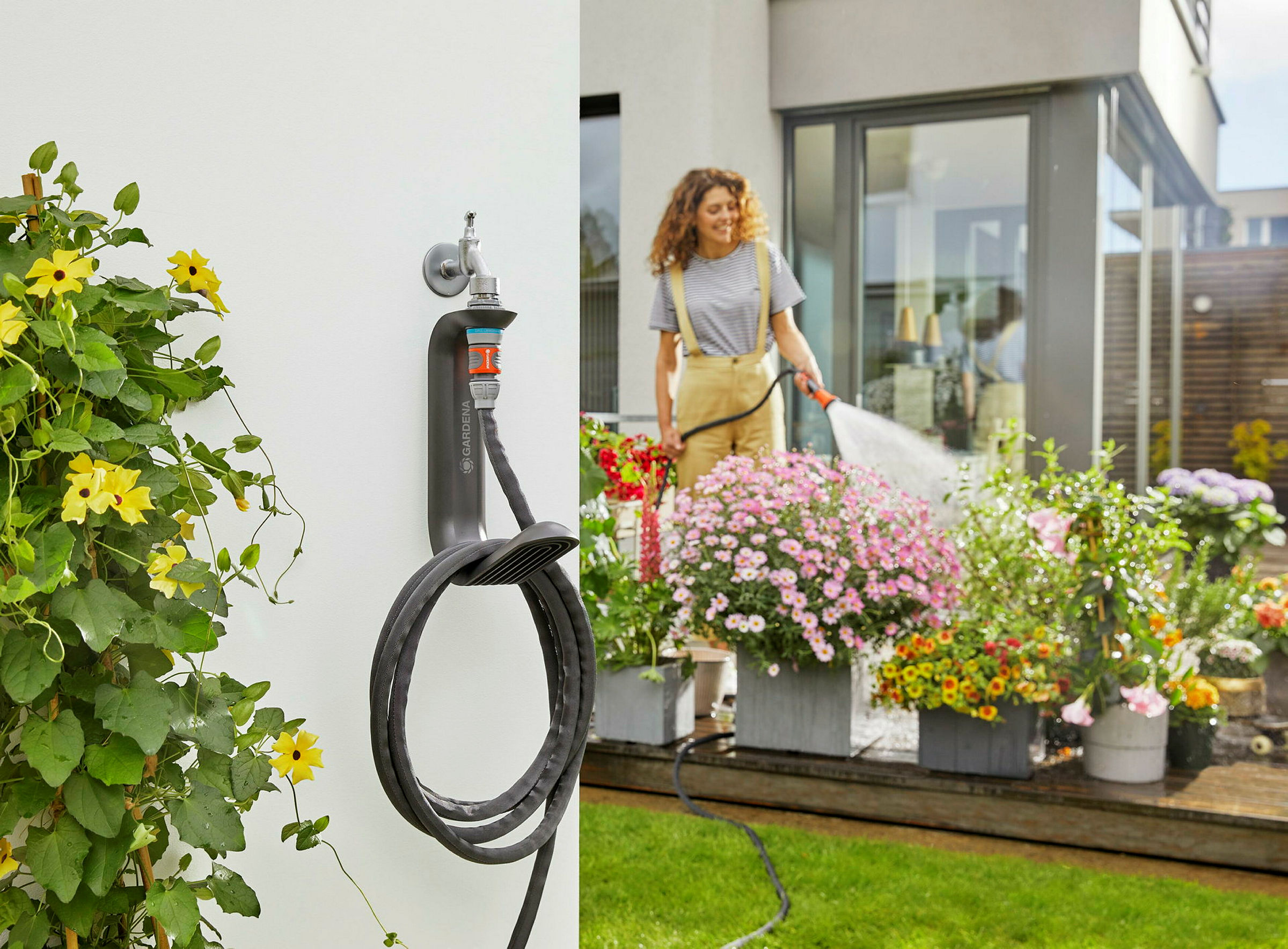 GARDENA Liano'' Schlauchaufbewahrung TapFix