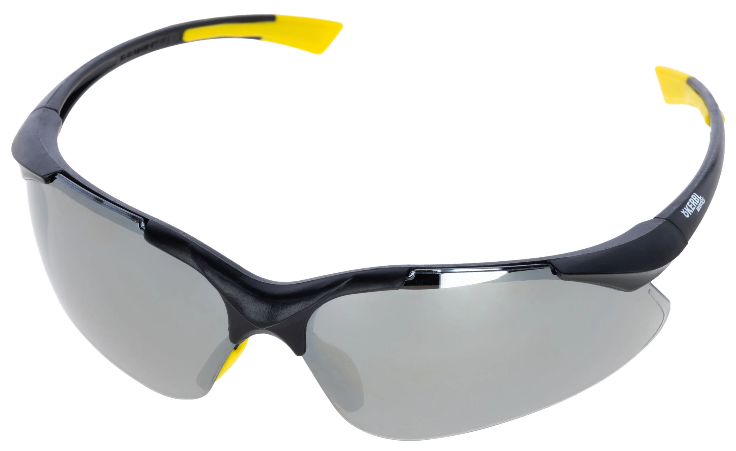 Schutzbrille SafetyVision verspiegelt mit Nasensteg