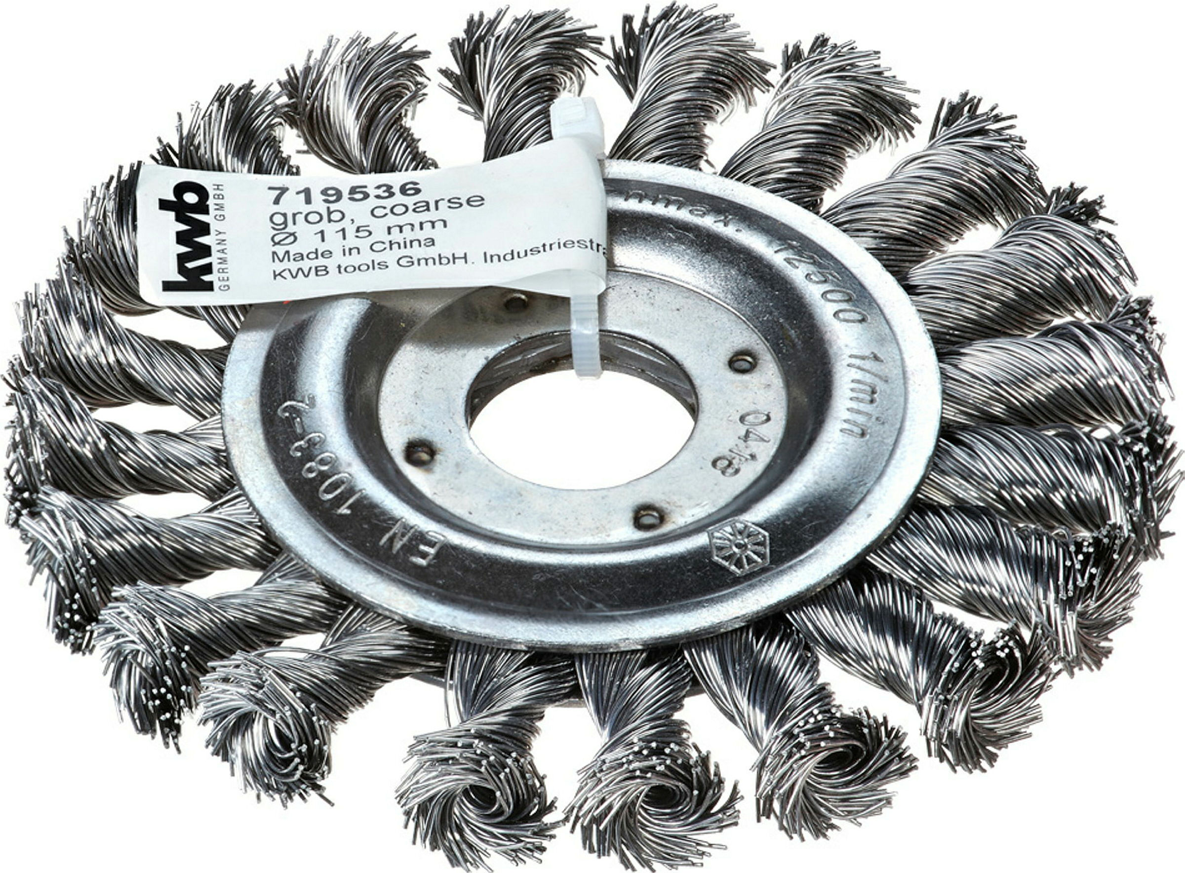 AGGRESSO-FLEX® Scheibenbu rste, HSS Stahldraht, gezopft, ø 115 mm