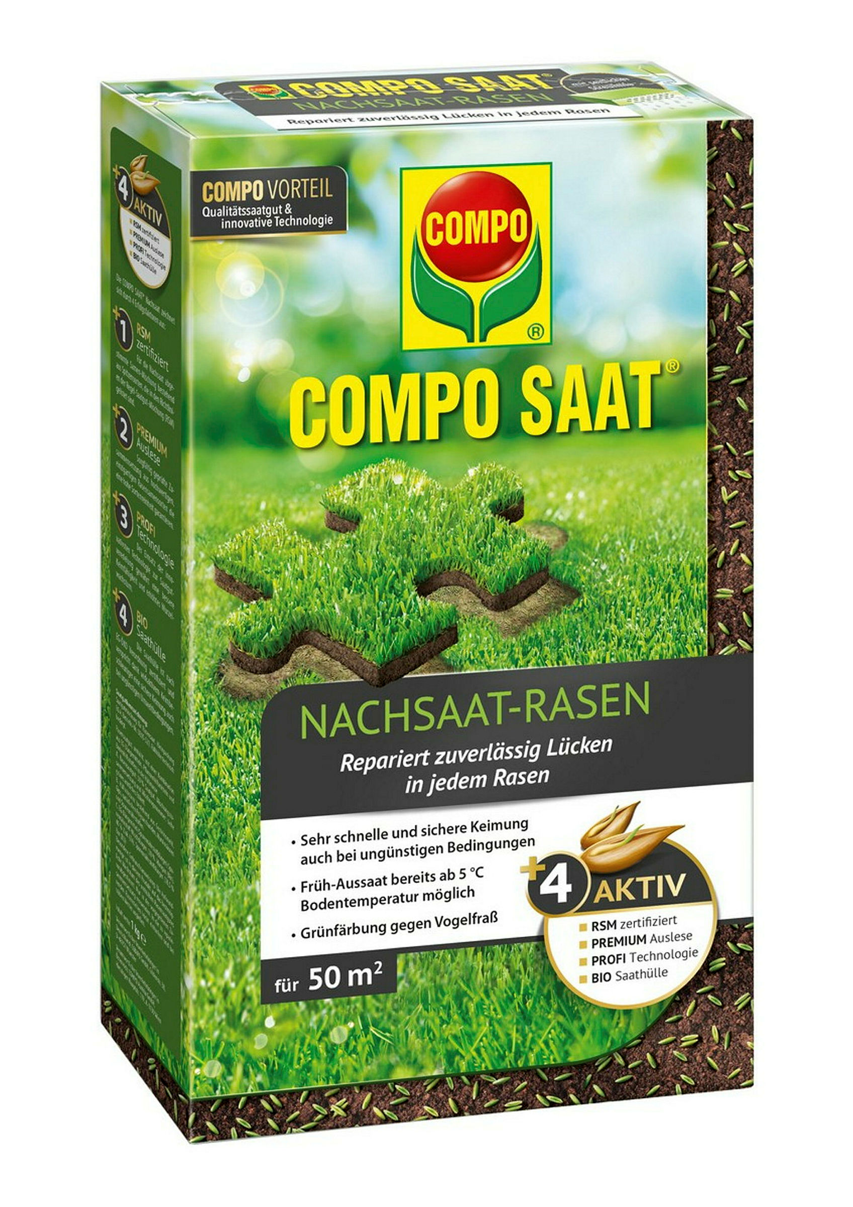 COMPO SAAT® Nachsaat-Rasen1 kg für 50 m2