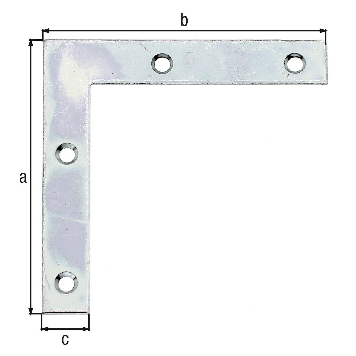 Möbelwinkel 60x60x10 sendzimirverzinkt