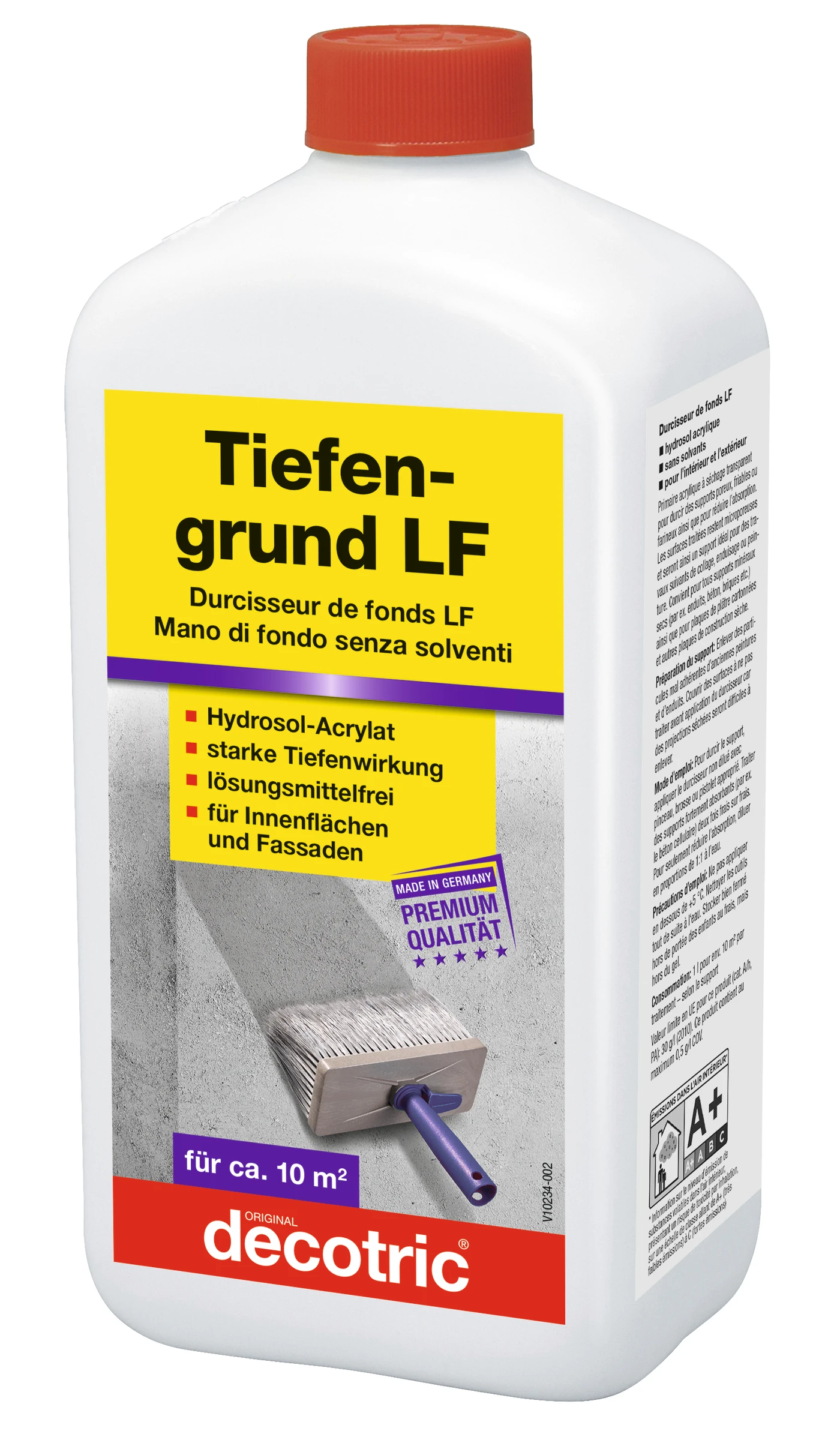 decotric Tiefengrund LF HydrosolAcrylat 1 L