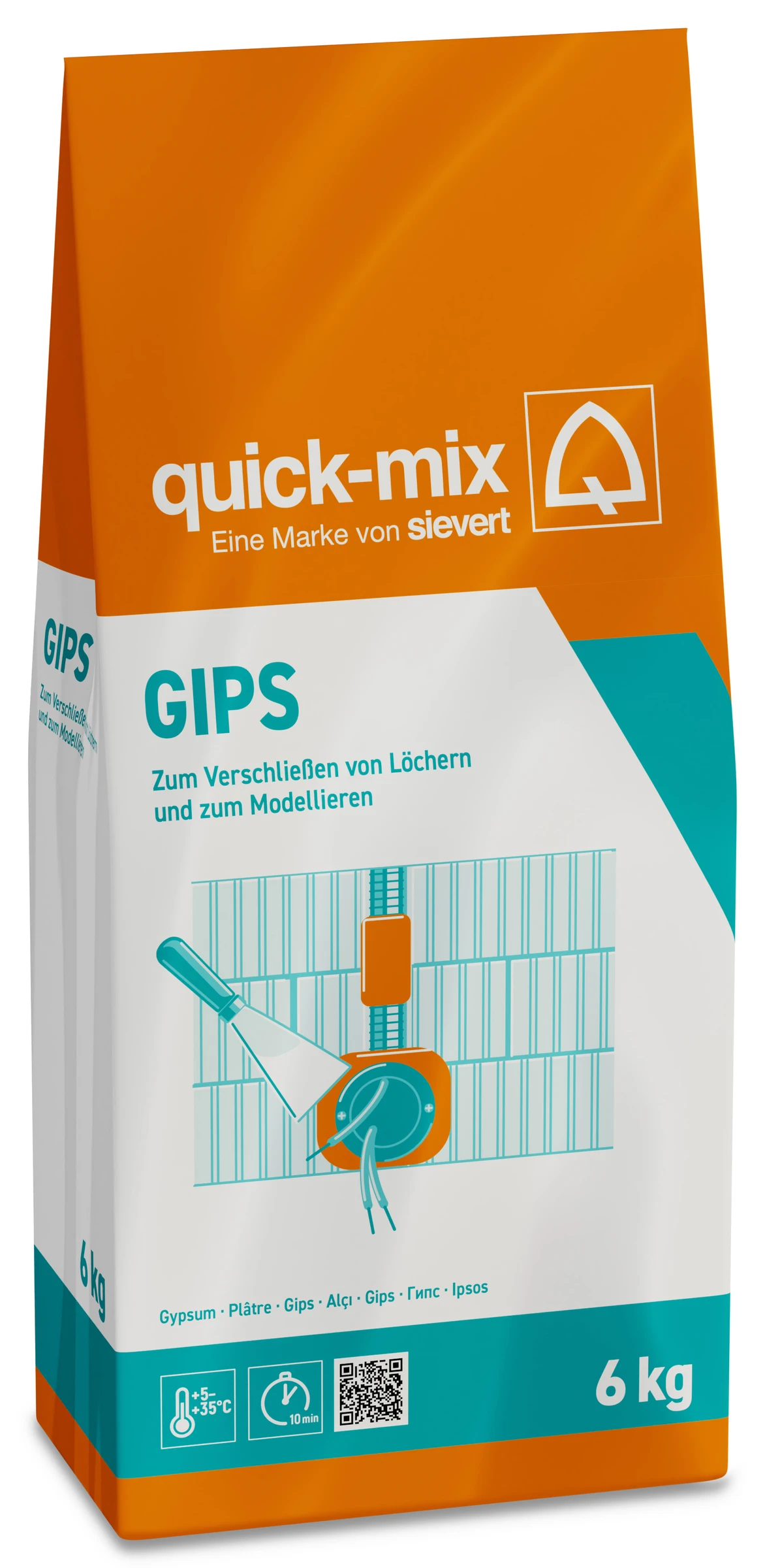 quick-mix Gips 6 kg