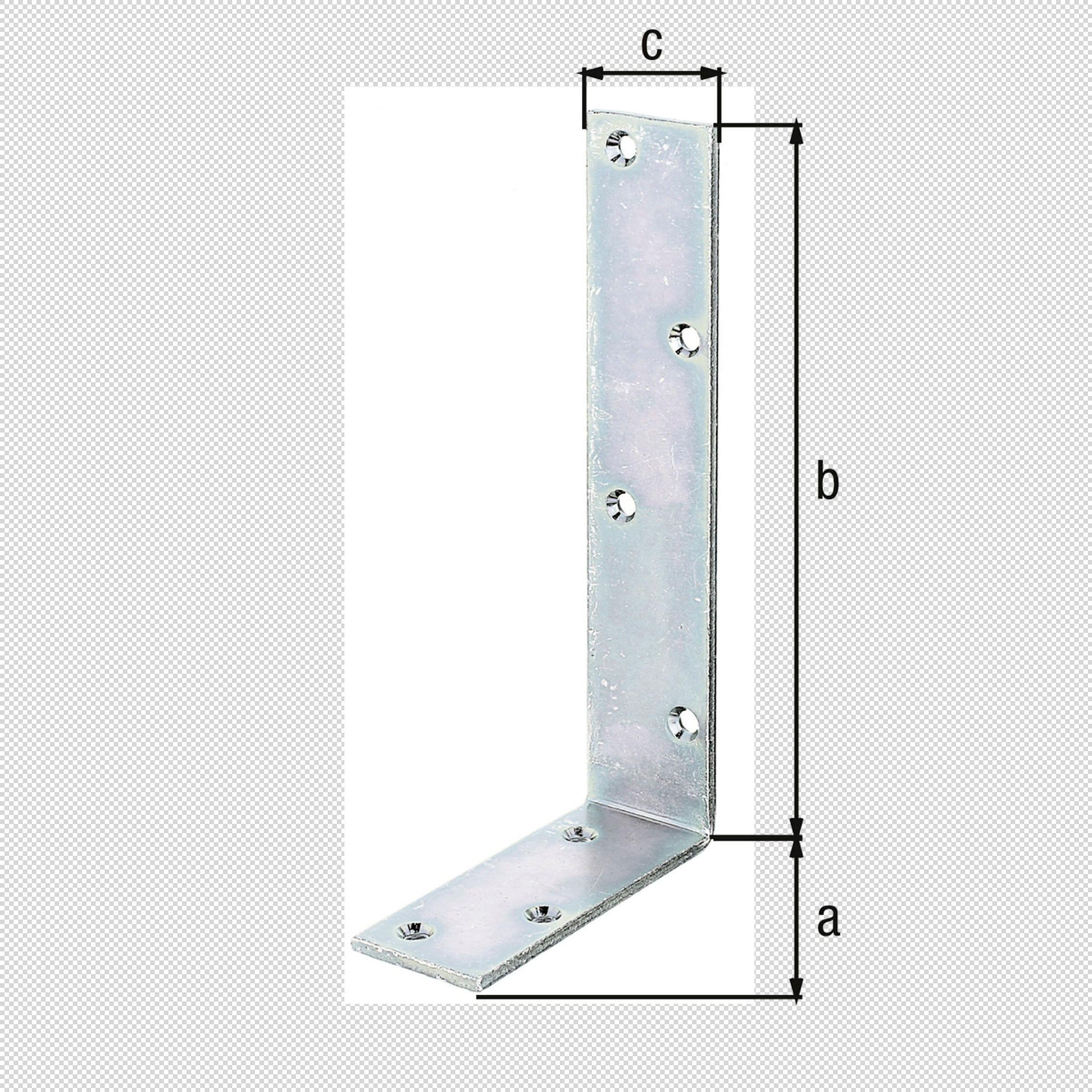 Balkenwinkel 100x200x40 verzinkt