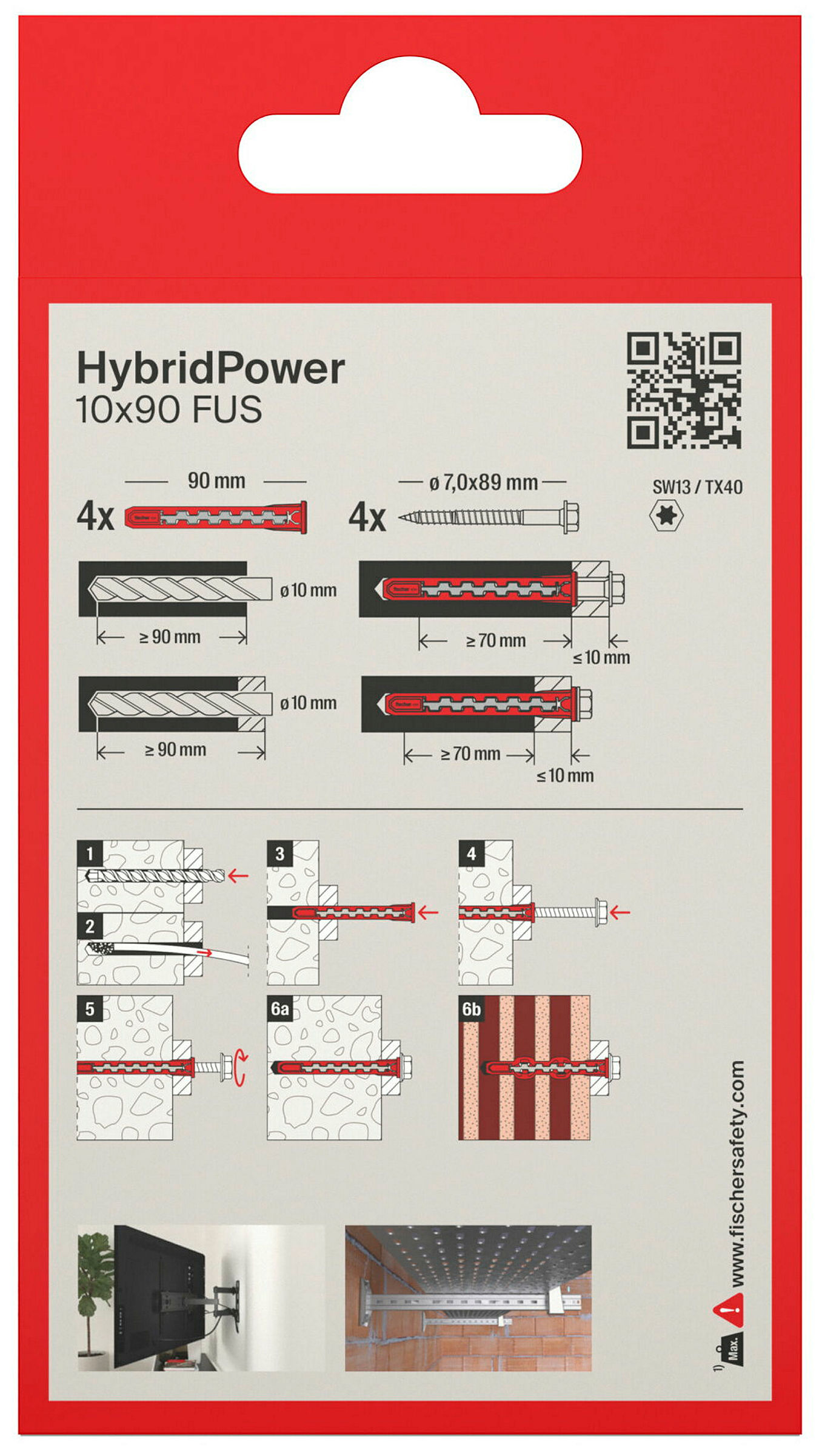 fischer HybridPower 10 x 90 FUS K