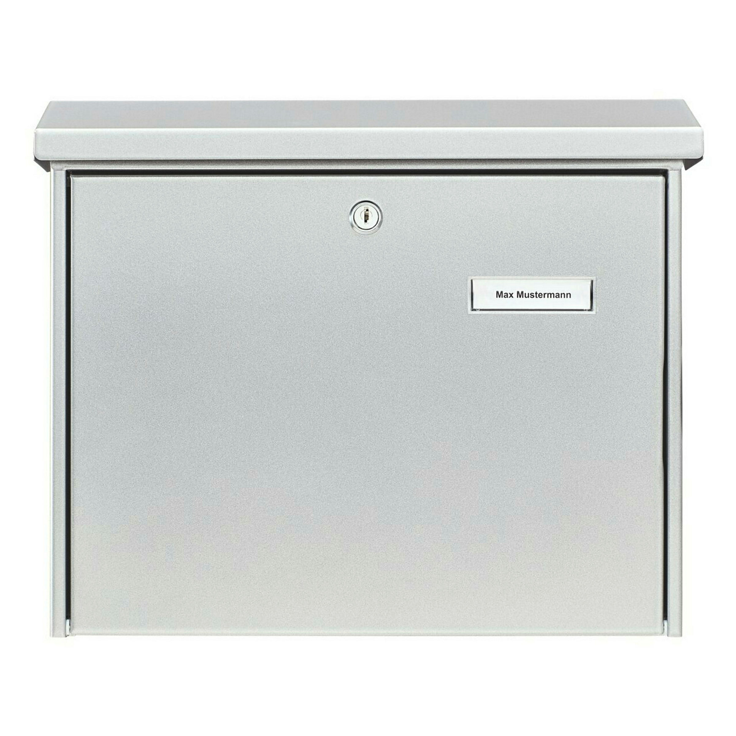 Briefkasten Stahl-lackiert Journal 5867 Si silber