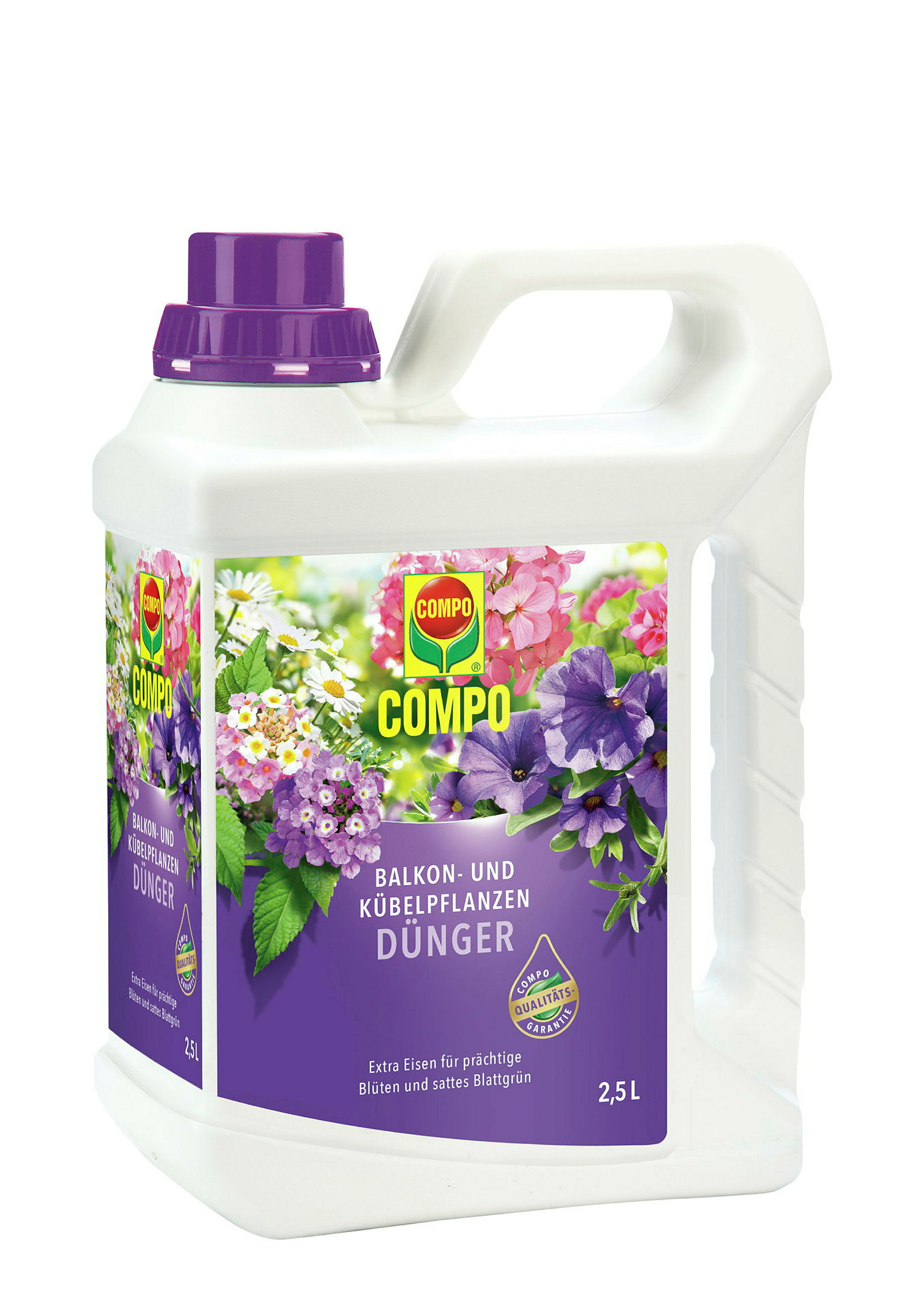 COMPO Balkon- undKübelpflanzendünger, 2,5 L