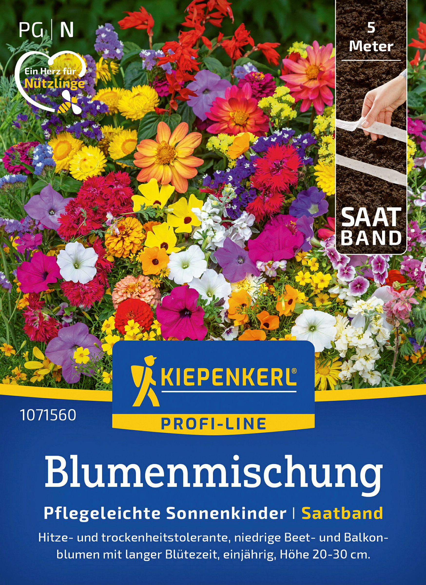 Kiepenkerl Blumenmischung Pflegeleichte Sonnenkinder, Saatband