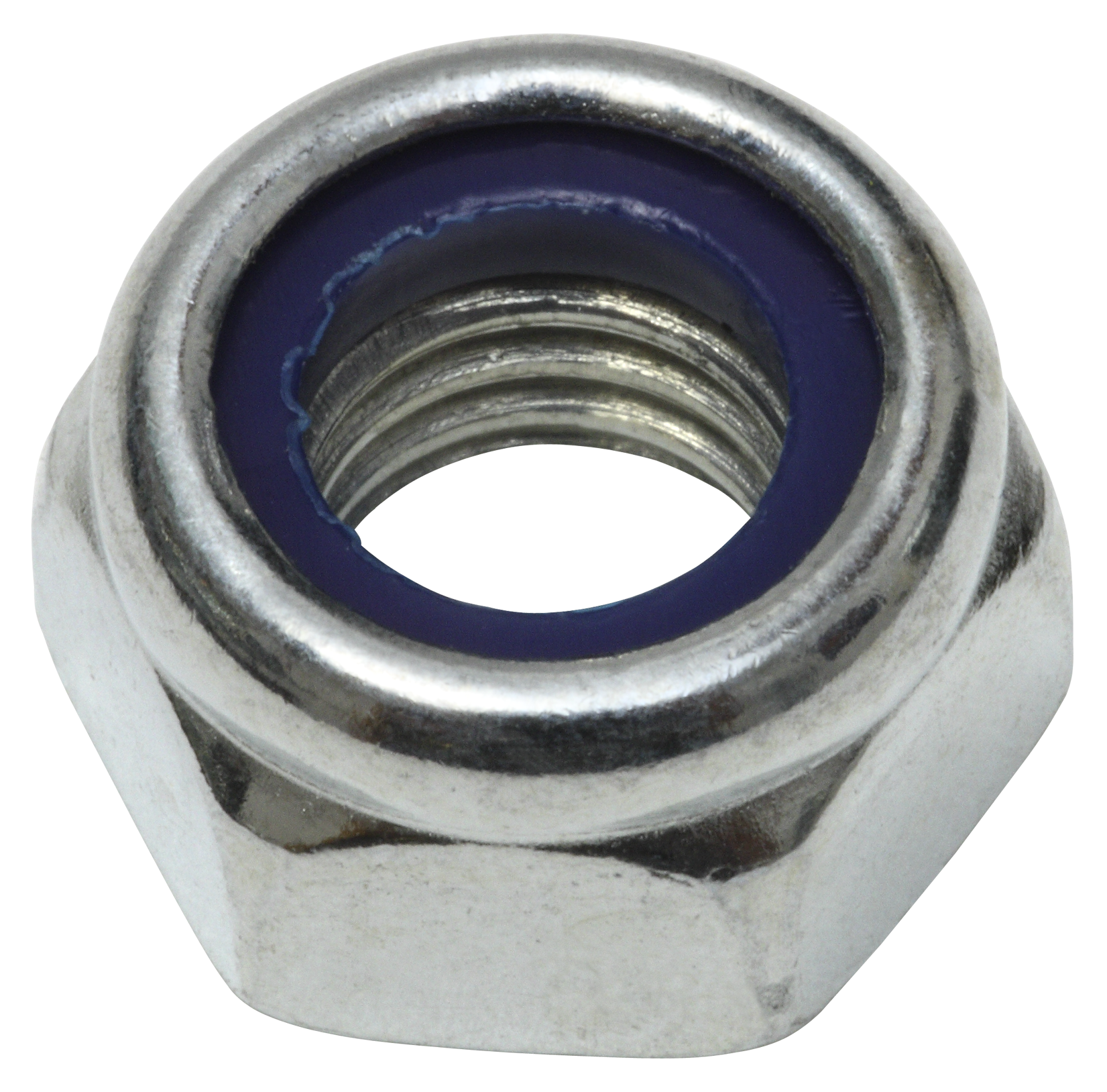 Stoppmutter M6, vz, DIN 985