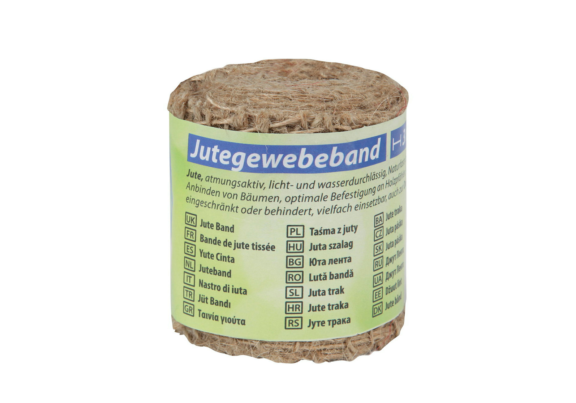 Jutegewebeband Classic, L: 3 m, B: 6 cm, natur