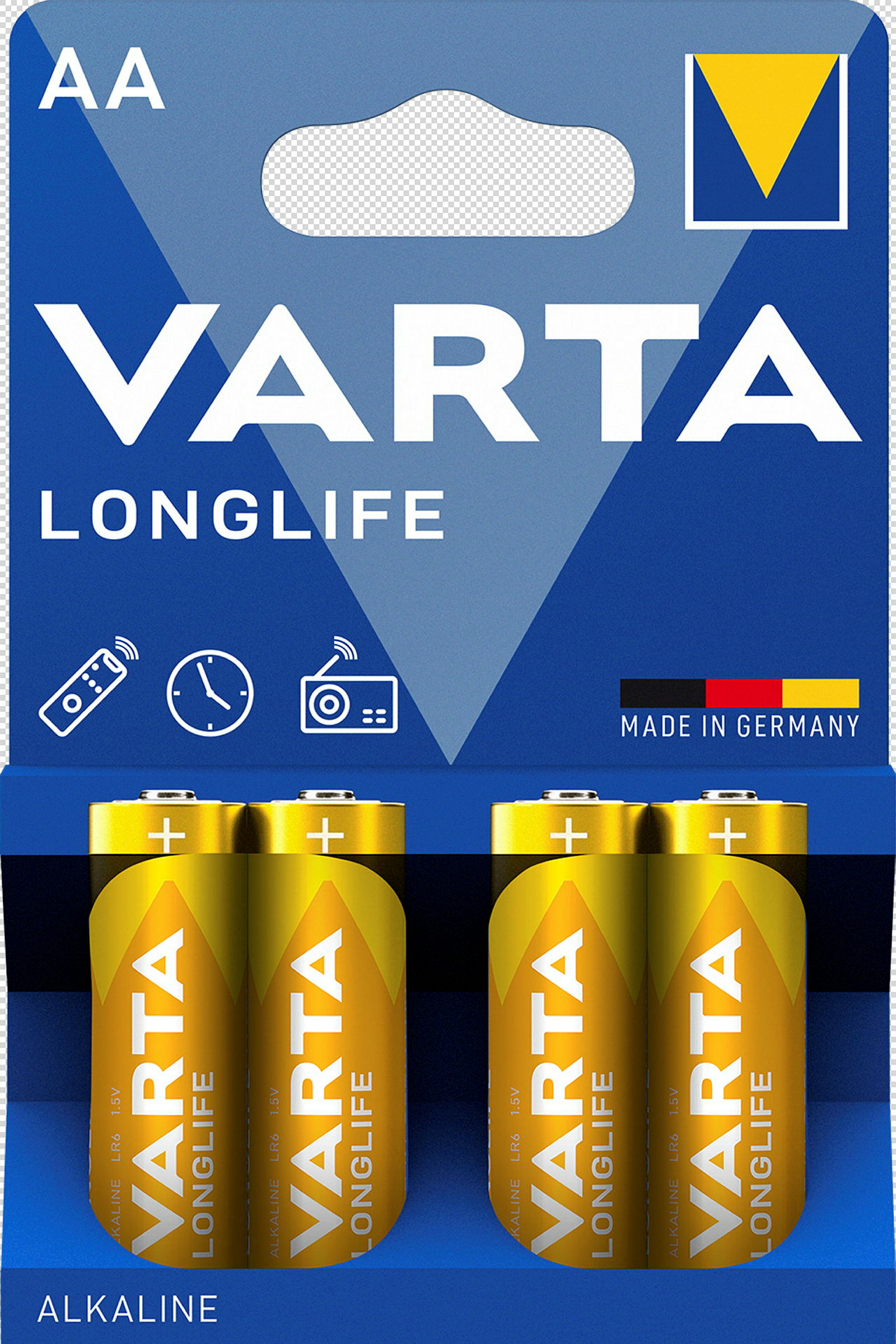 VARTA LONGLIFE AA, BLI 4