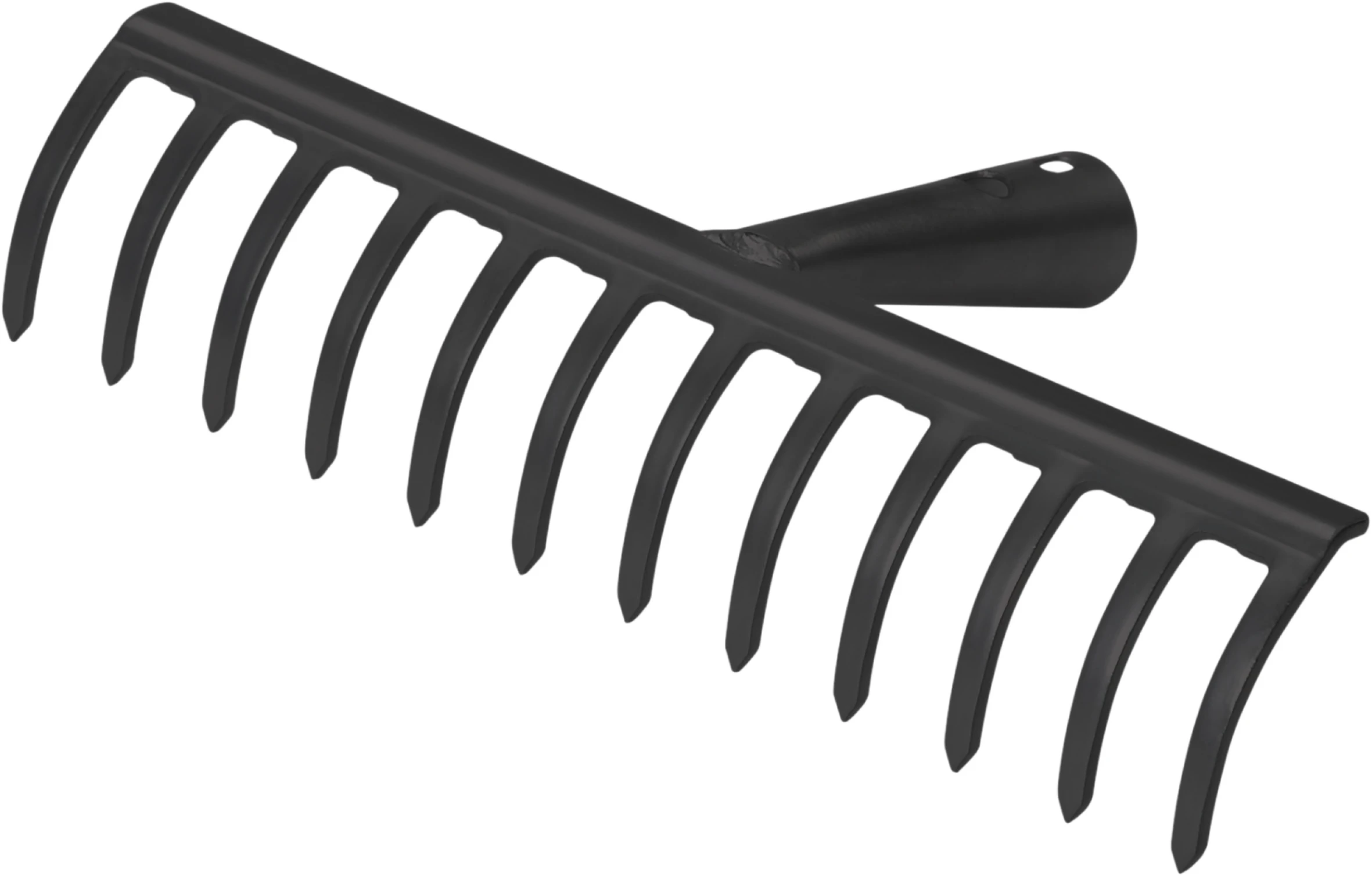 Gartenrechen schwarz 12 Zk.