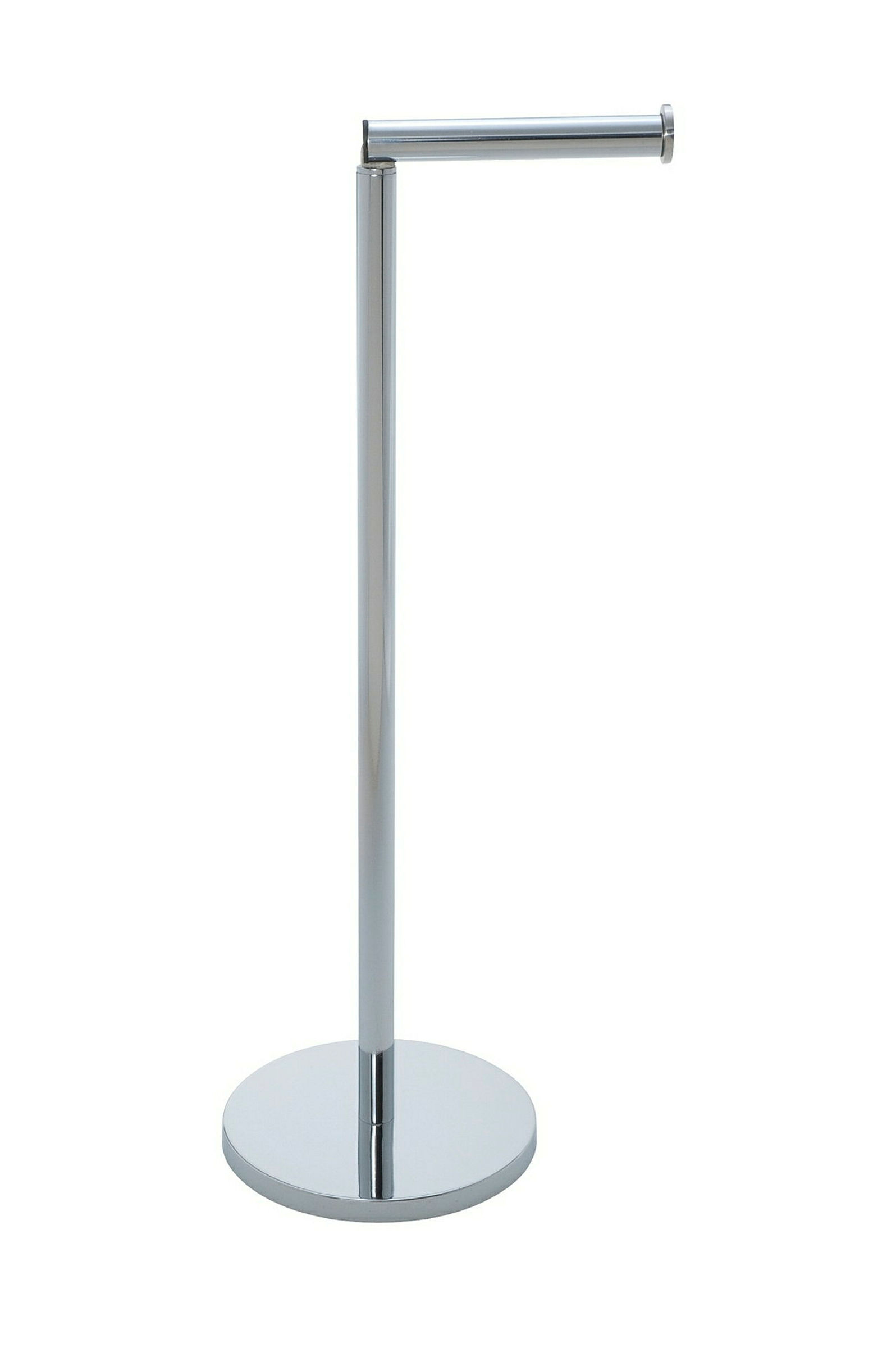 Stand Toilettenpapierhalter 2 in 1, Edel