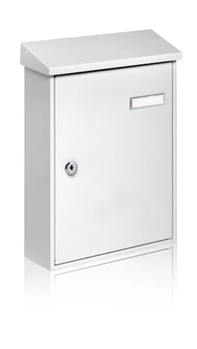 Briefkasten Stahl-lackiert Letter 5832 W weiss