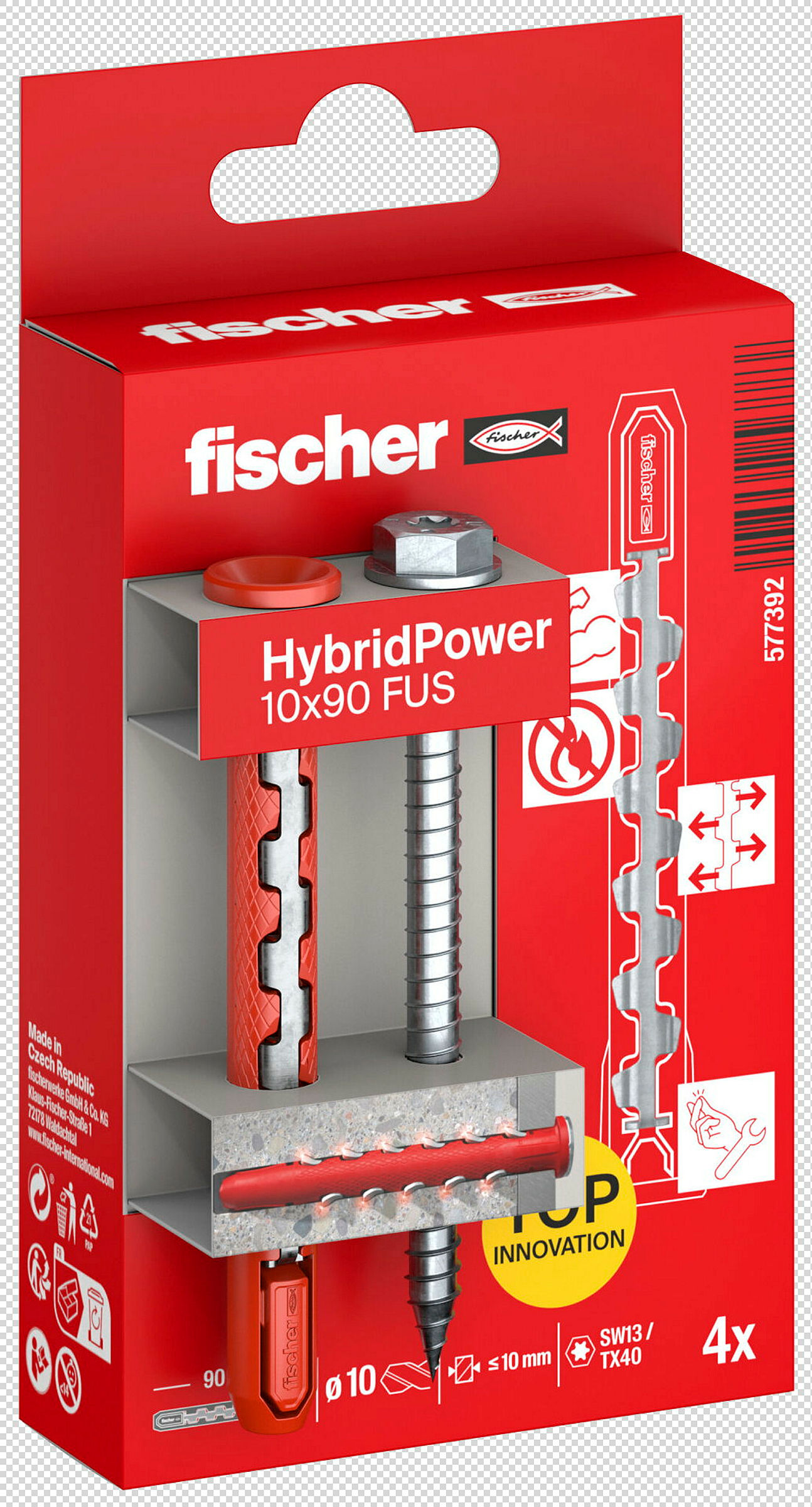 fischer HybridPower 10 x 90 FUS K
