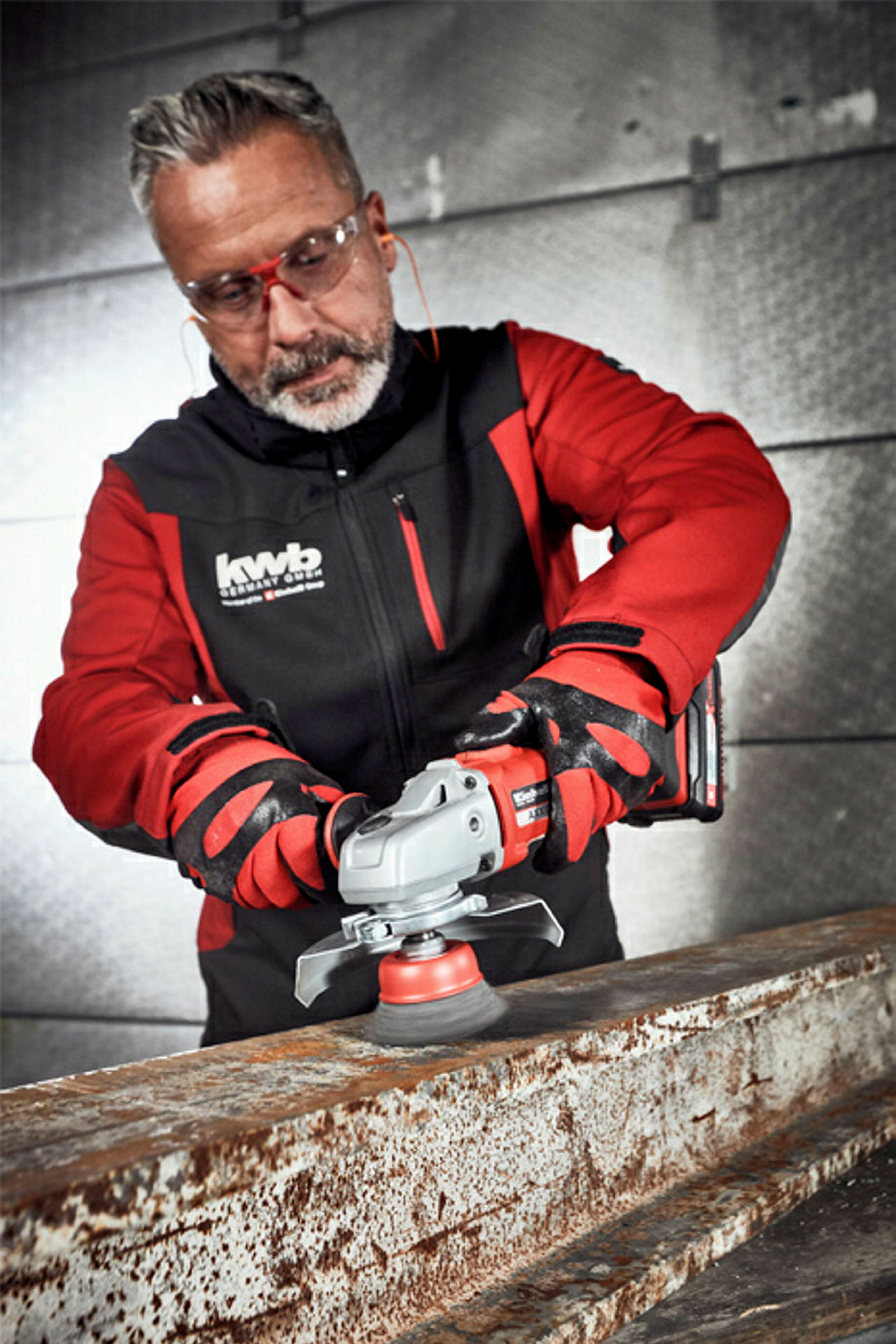 AGGRESSO-FLEX® Topfbu rste, HSS Stahldraht, gewellt, Ø 60 mm